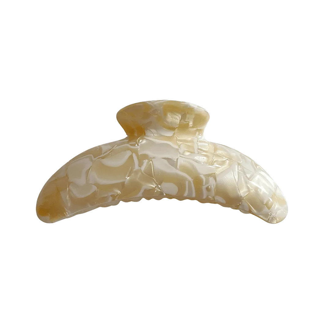 DEMI clip in Marbled Butter