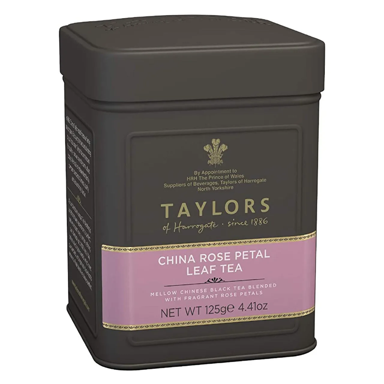 Taylors of Harrogate China Rose Petal Losse Thee Blik - 4,4 oz (124 g)