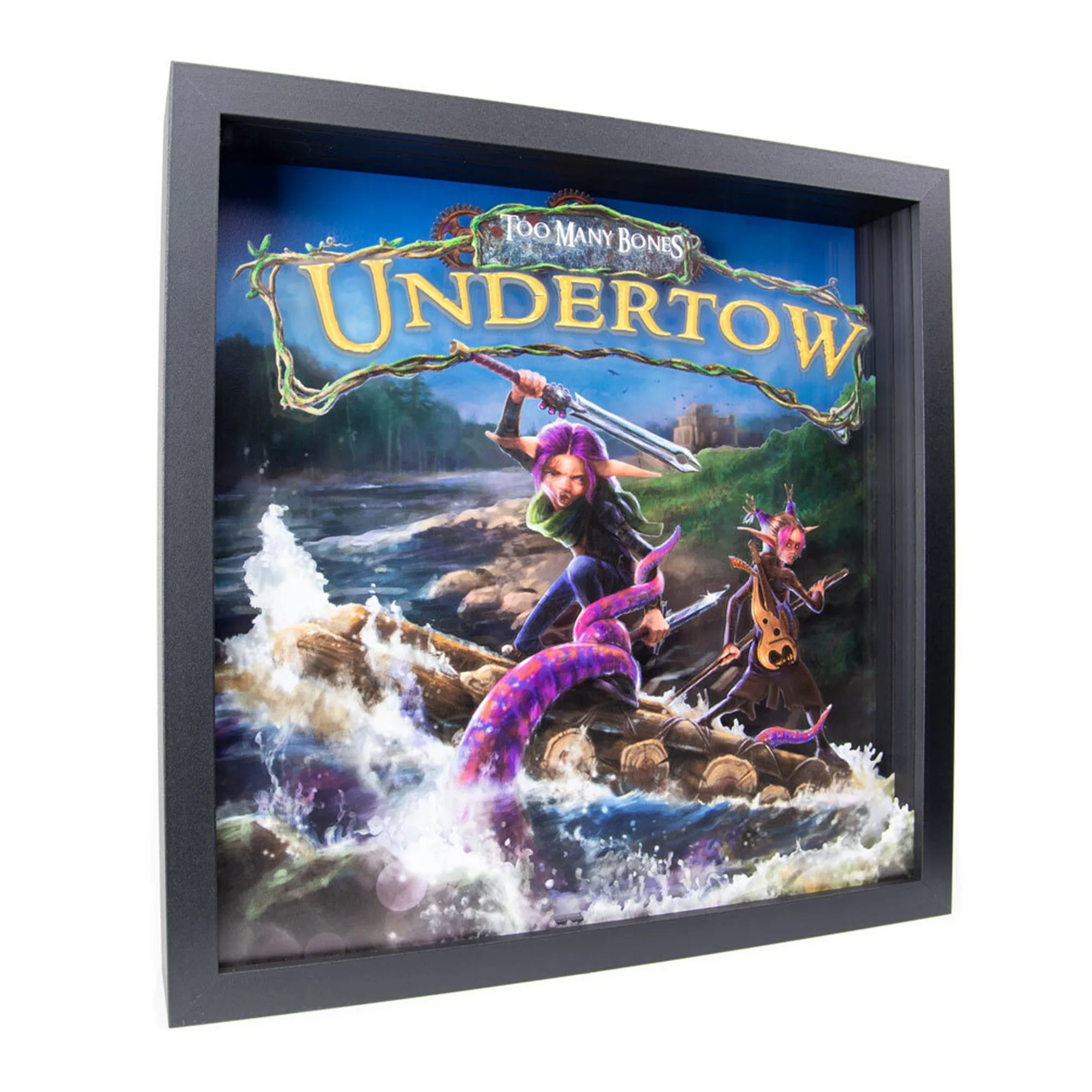 Ihren Too Many Bones Shadow Box staubfrei halten