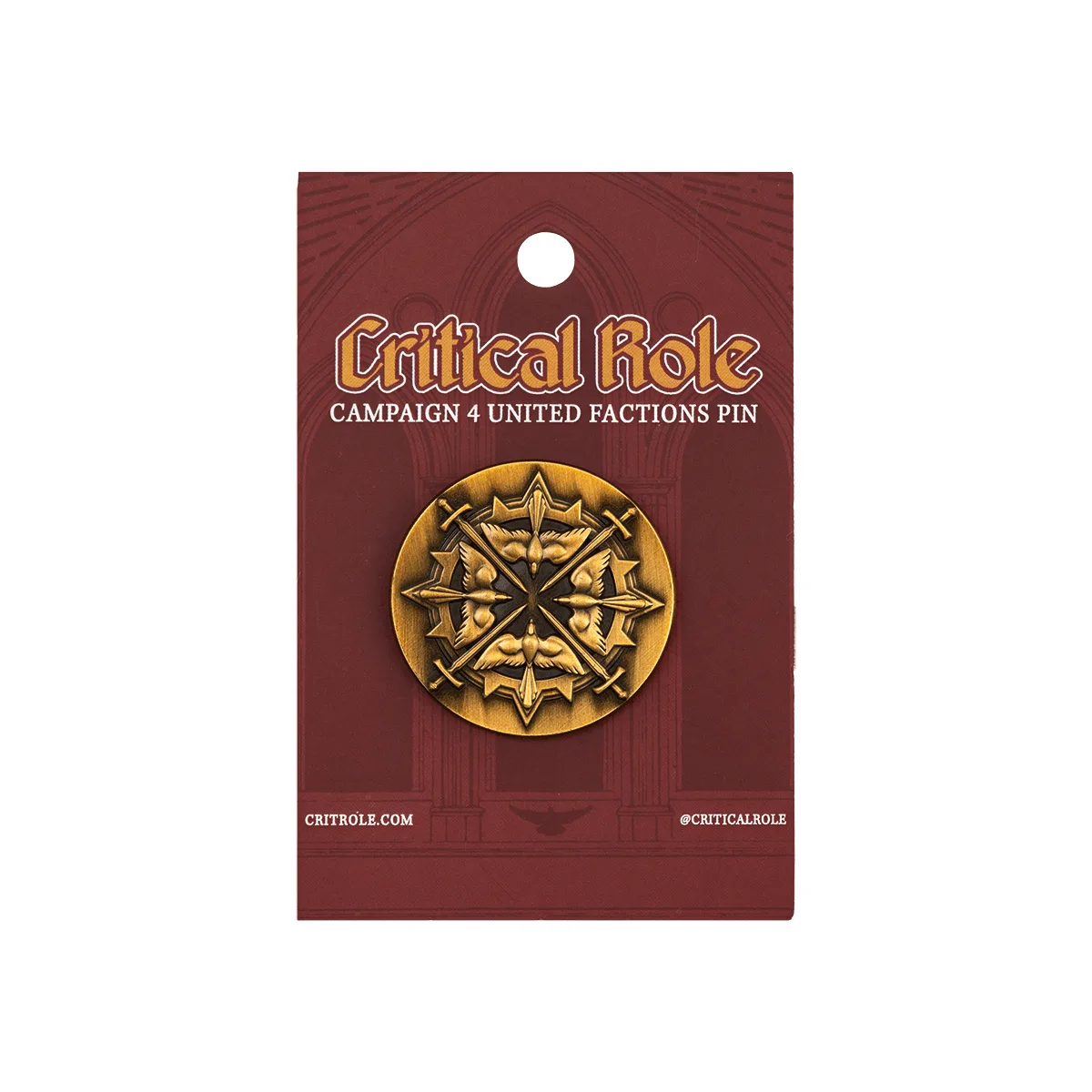 Critical Role Campaign 4 United Faction Pin