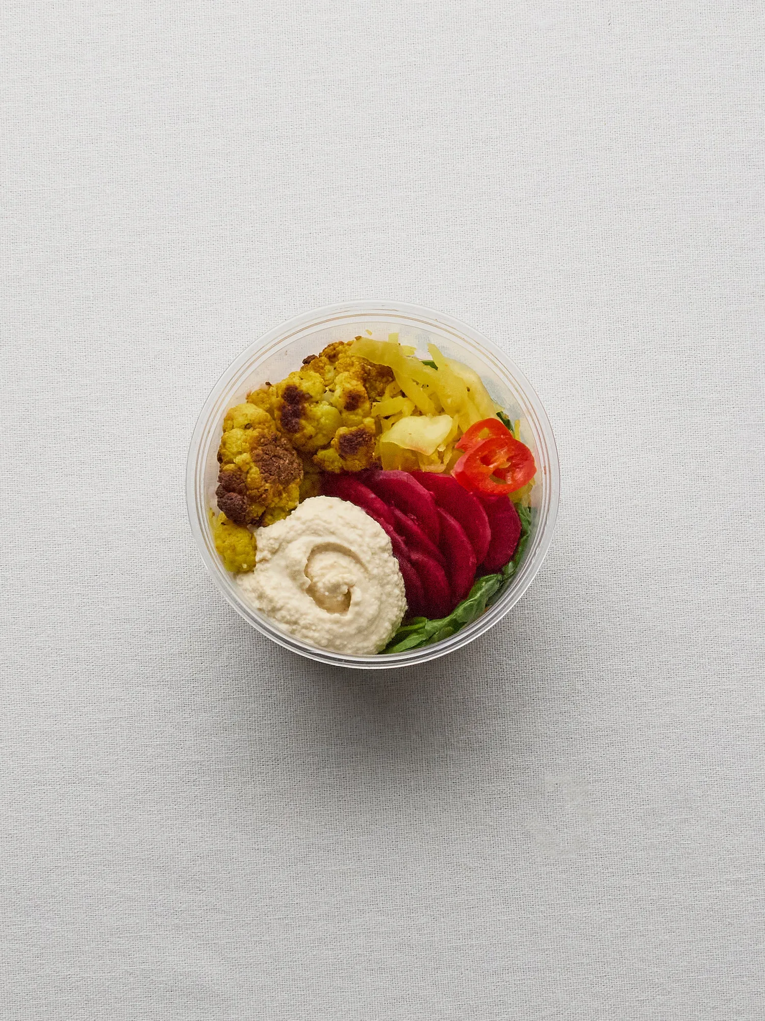 Spelt, Cauliflower & Ferments Salad