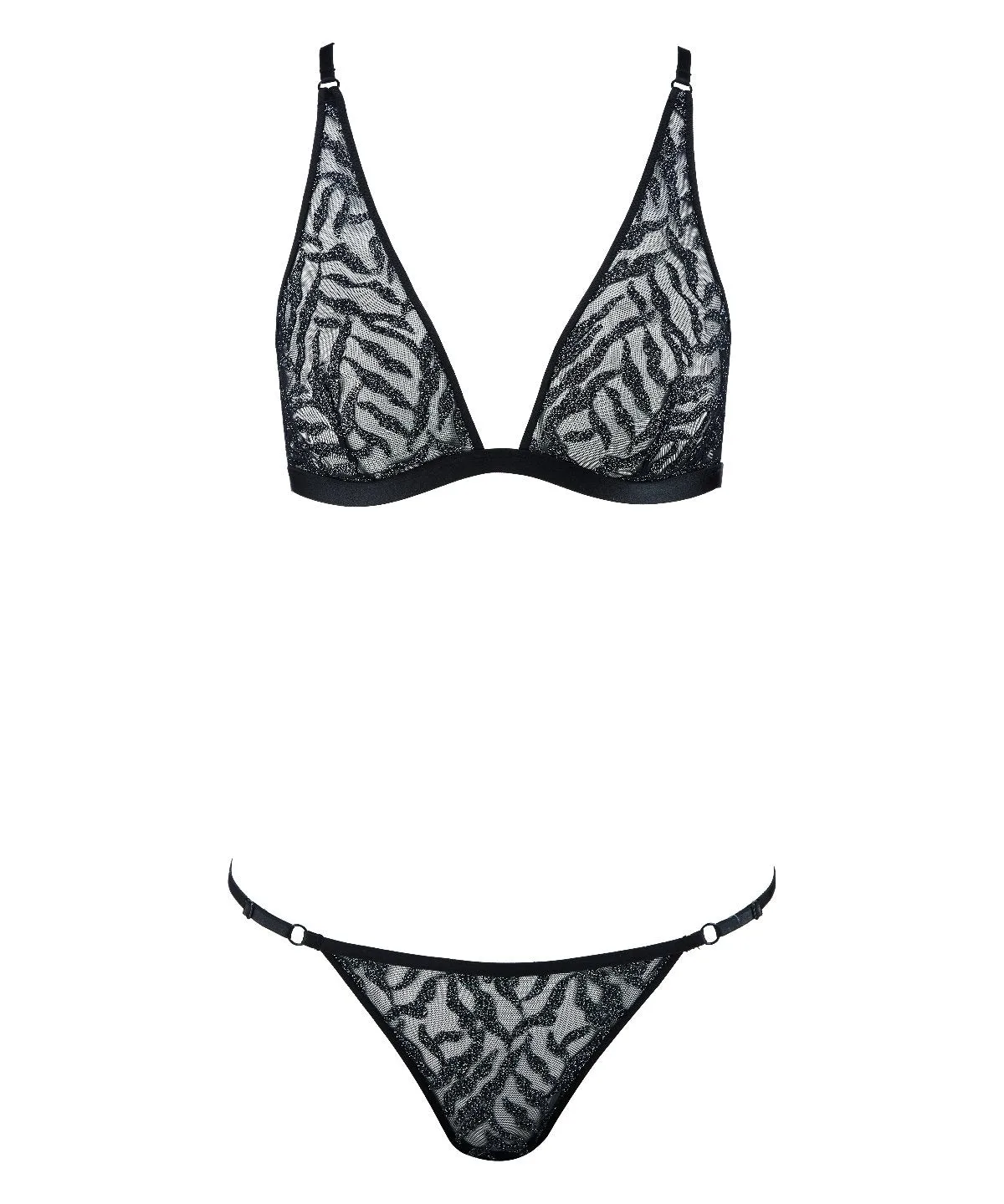 Moonlight Shadow Set Black Silver