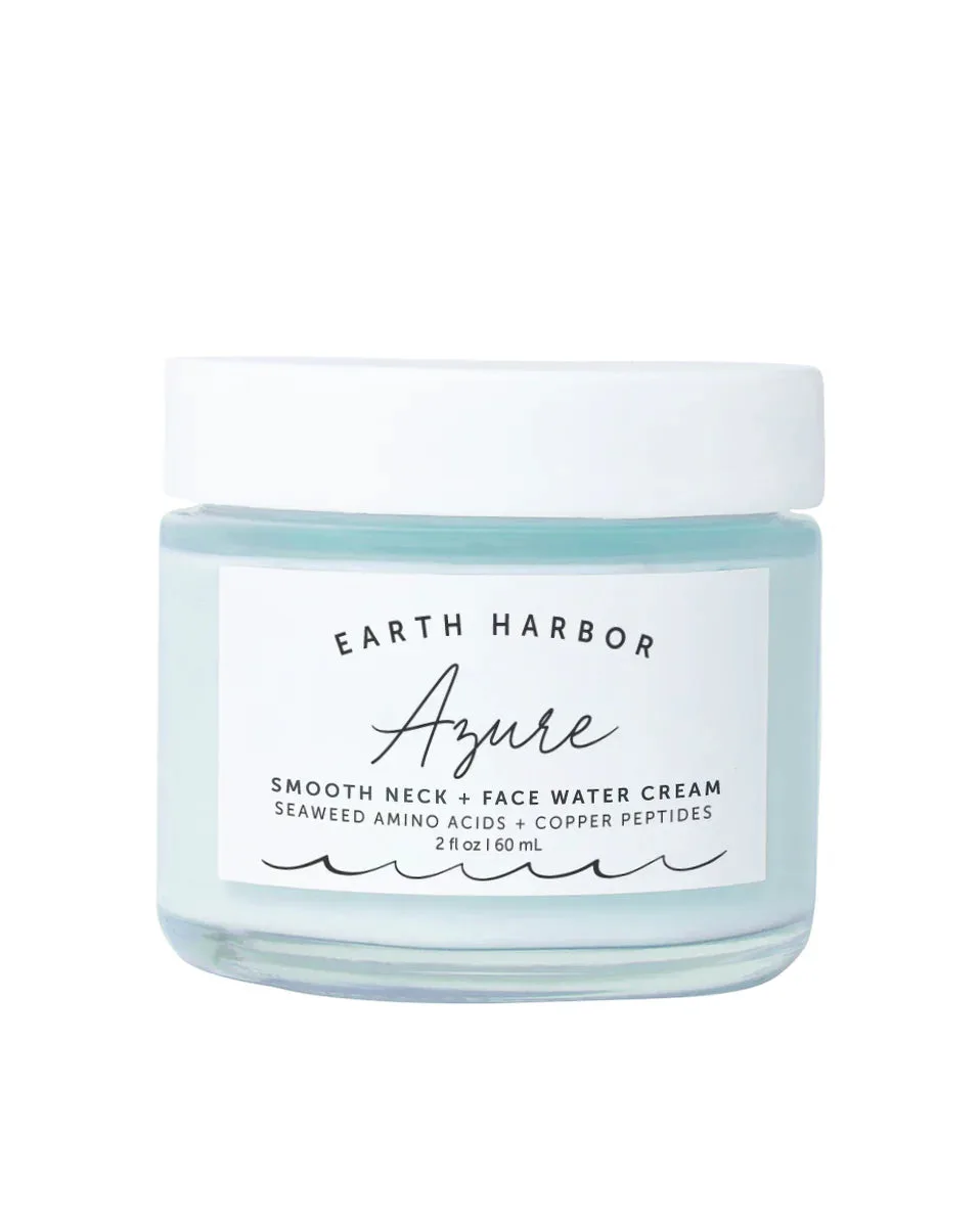 Crema de Agua Azure Smooth para Cuello y Rostro