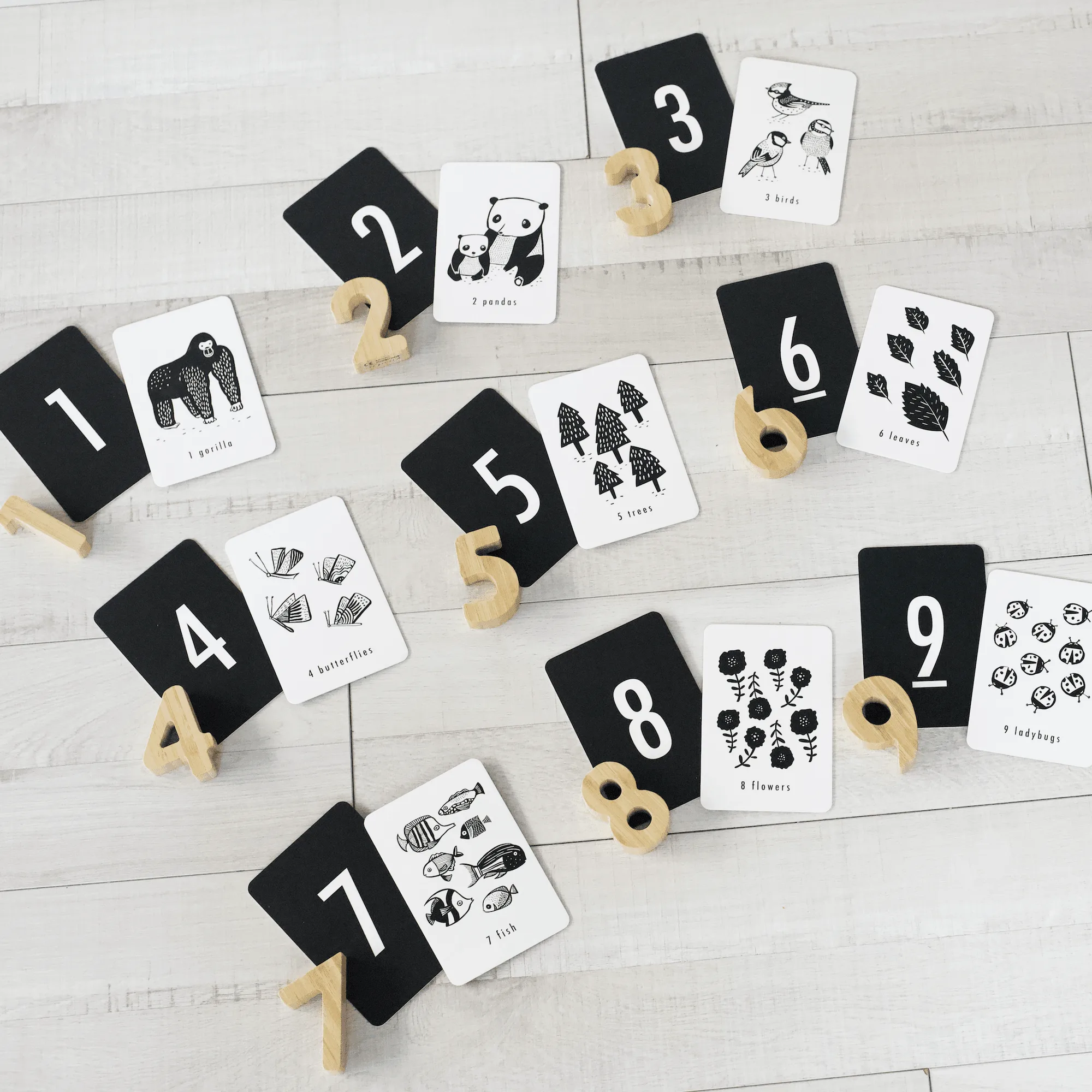 Paquete Counting Adventure vs. otros juguetes numéricos