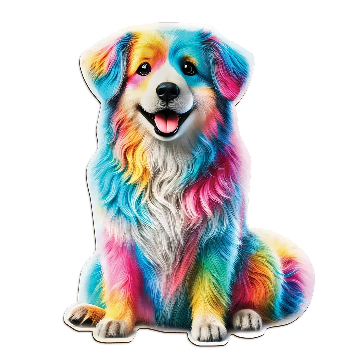 Rainbow Buddy 250 Wooden Puzzle