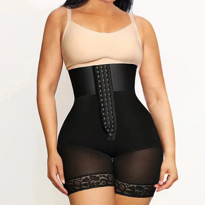 Faja reductora de cintura alta para control abdominal
