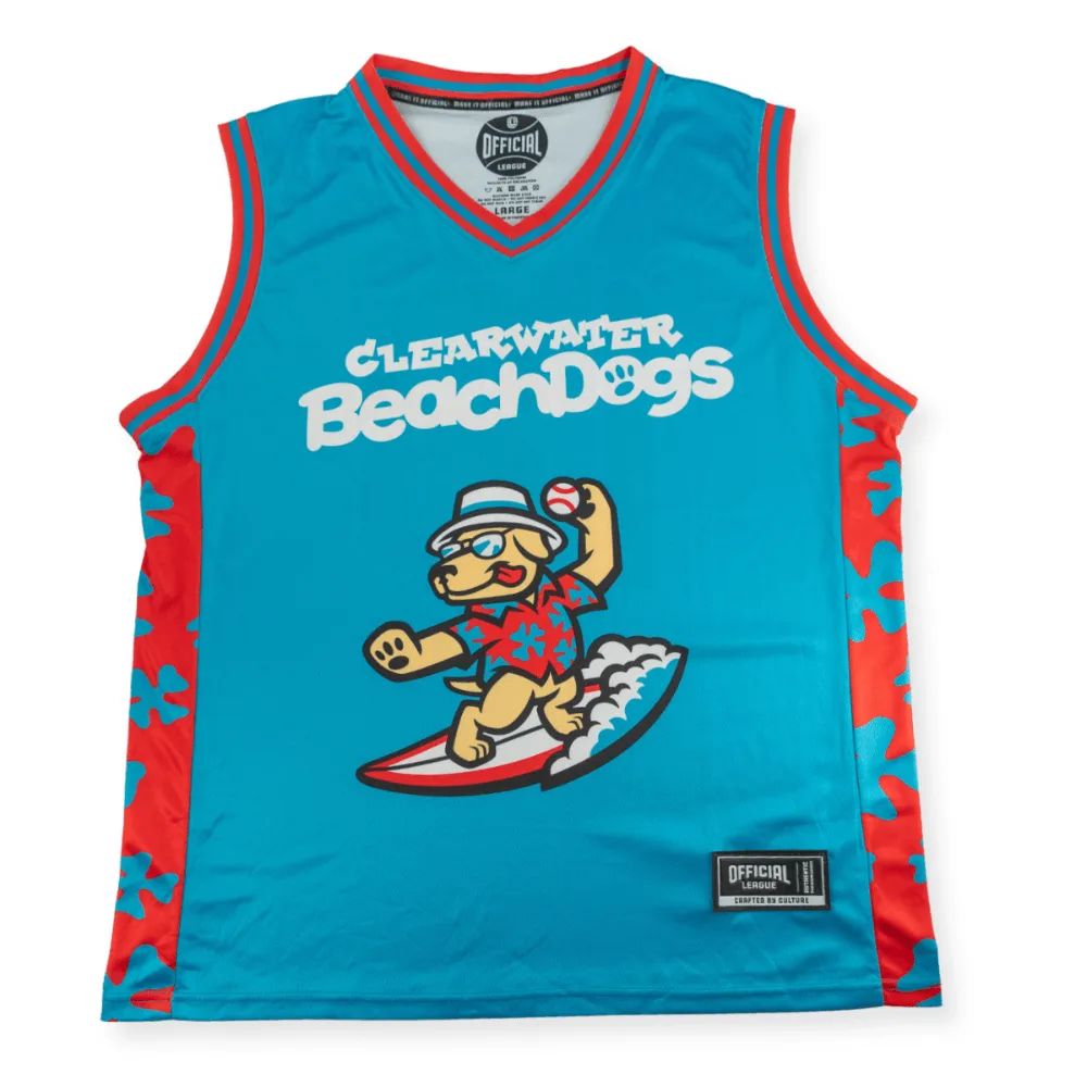 如何清潔您的 Clearwater BeachDogs 籃球球衣