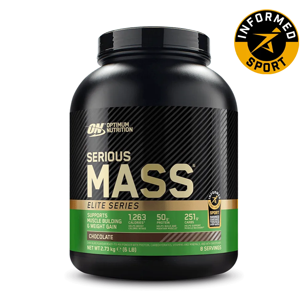 Serious Mass Weight Gainer Proteinový prášek - Elite Series - 2,73 kg (8 porcí)