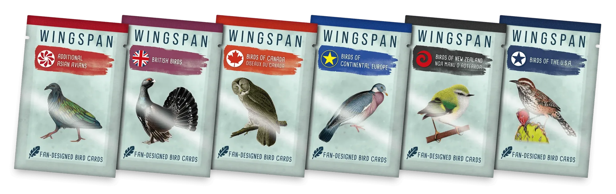 Wingspan Fan-Designed Bird Promo Packs: Set 1