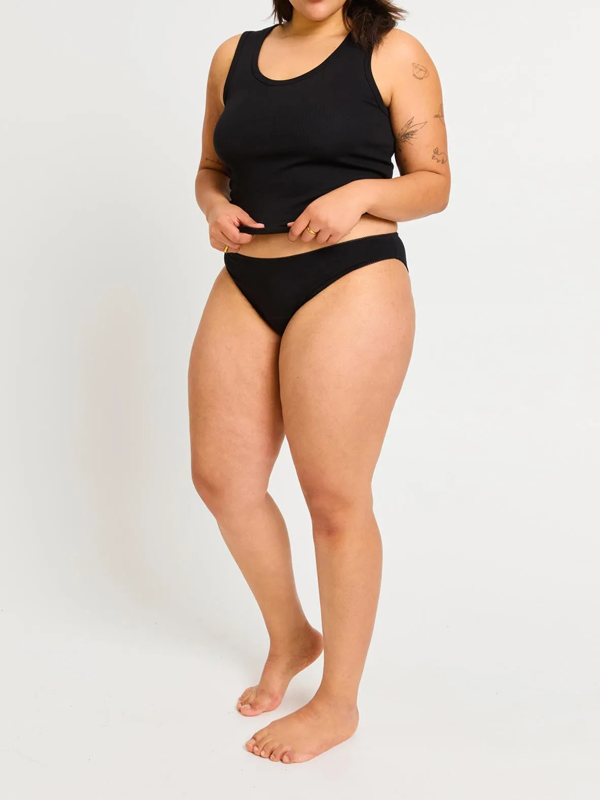 Slip Cheeky Classico Light Black