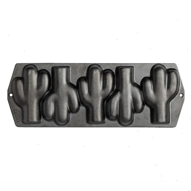 Seasoned Cast Iron Cactus Pan