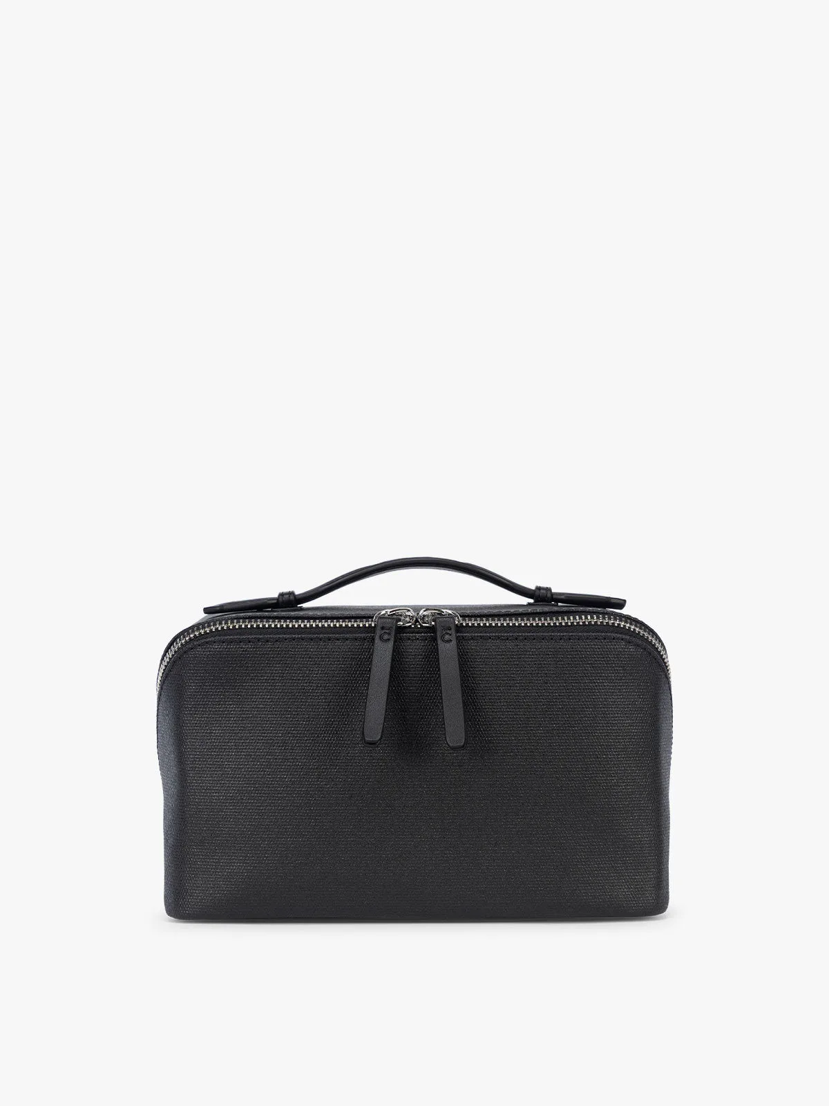 Colette Lay-Flat Canvas Toiletry Bag