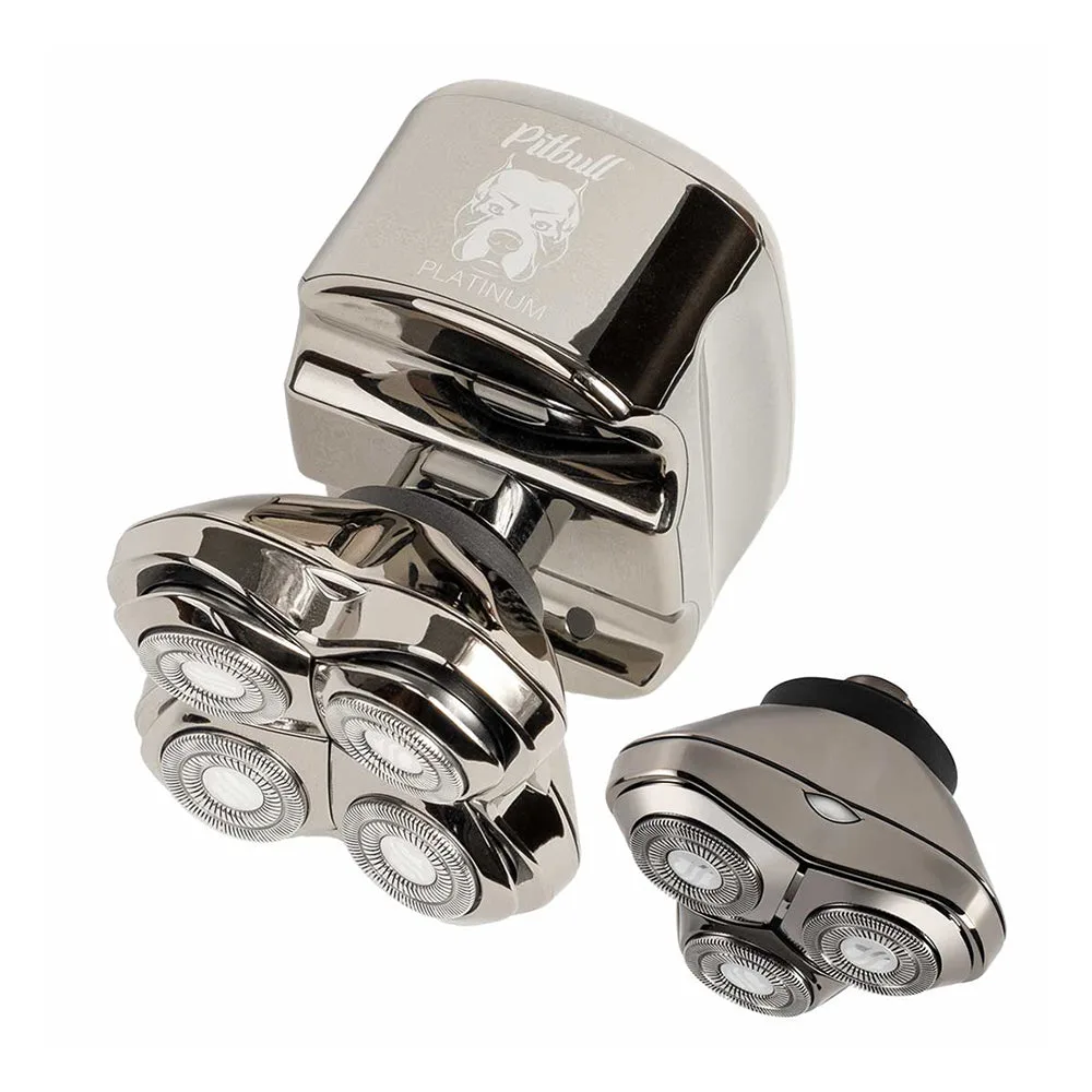 Skull Shaver Pitbull Platinum PRO PX5 with Bonus Blade