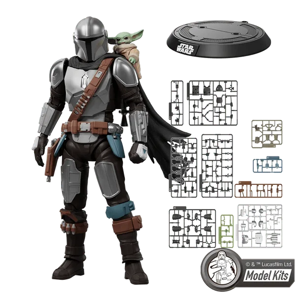 STAR WARS: THE MANDALORIAN & GROGUTM CLASSE CAMPIONE 05 KIT MODELLO DIN DJARINTM & GROGUTM | BLOKEES