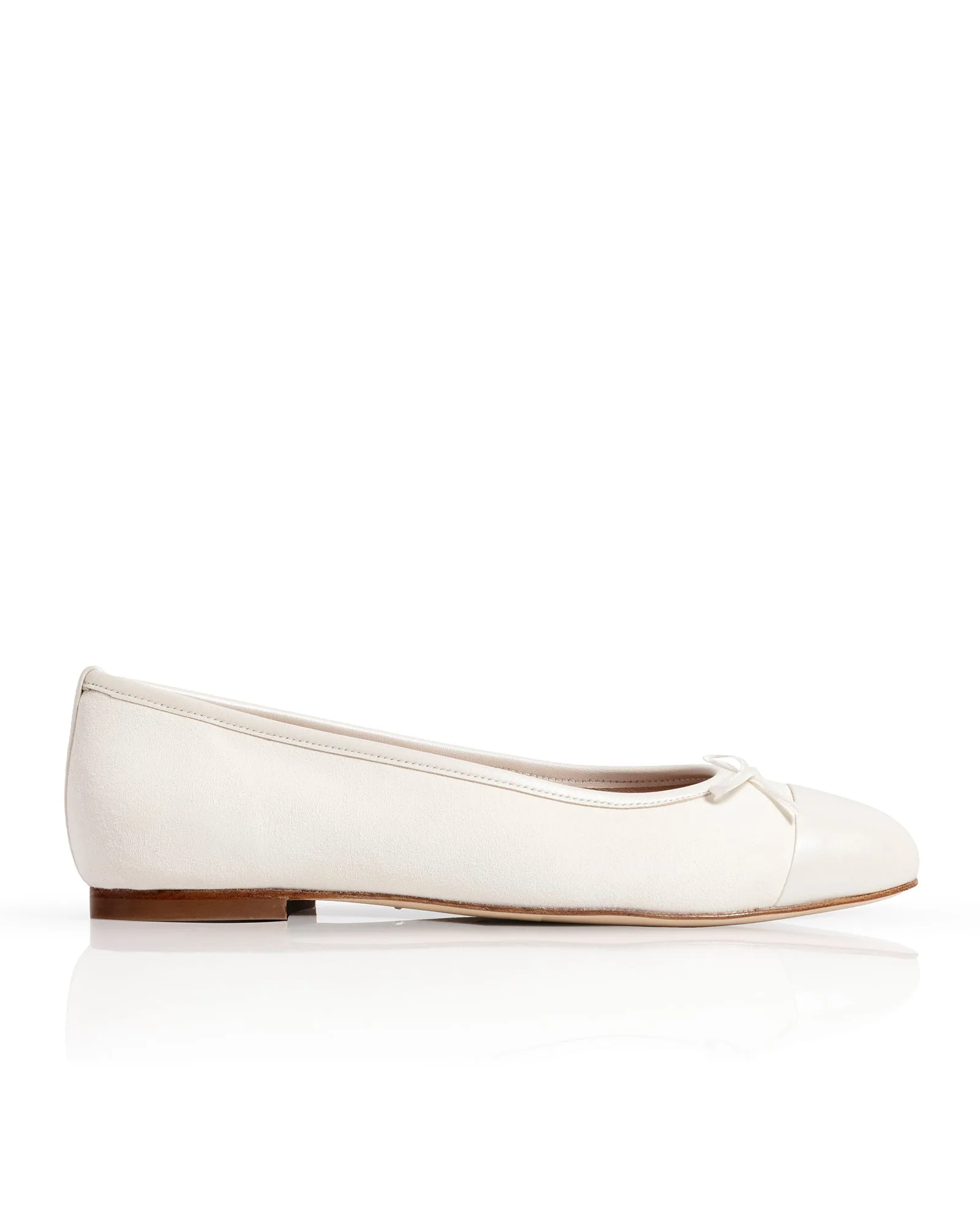Cece Ivory Suede Bridal