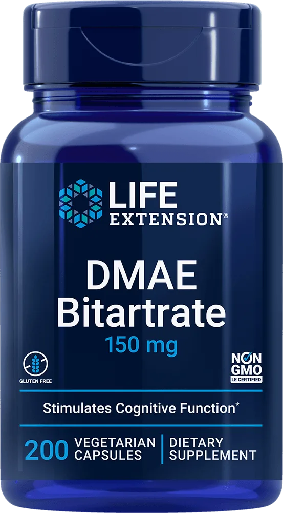 DMAE Bitartrate Benefits for Cognitive Function