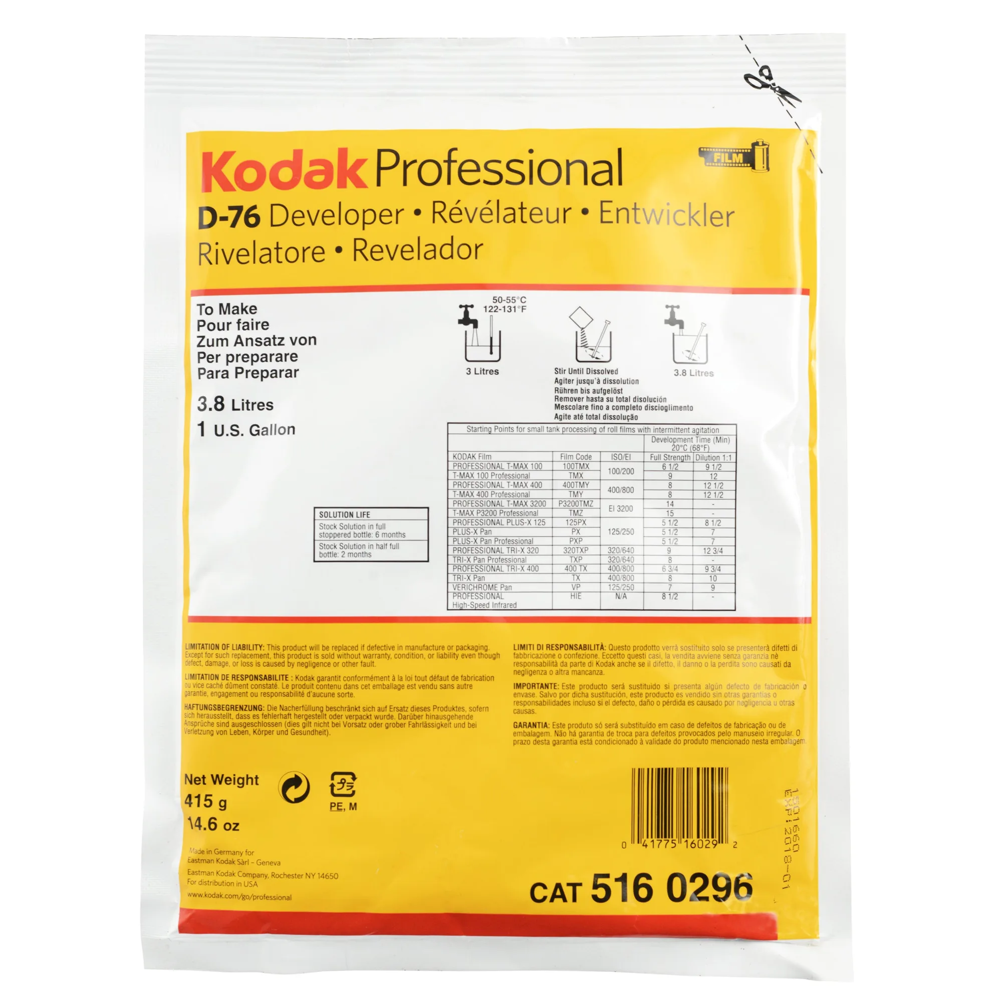 Kodak D76 vs Ilfotec DD-X: Welcher Filmentwickler?