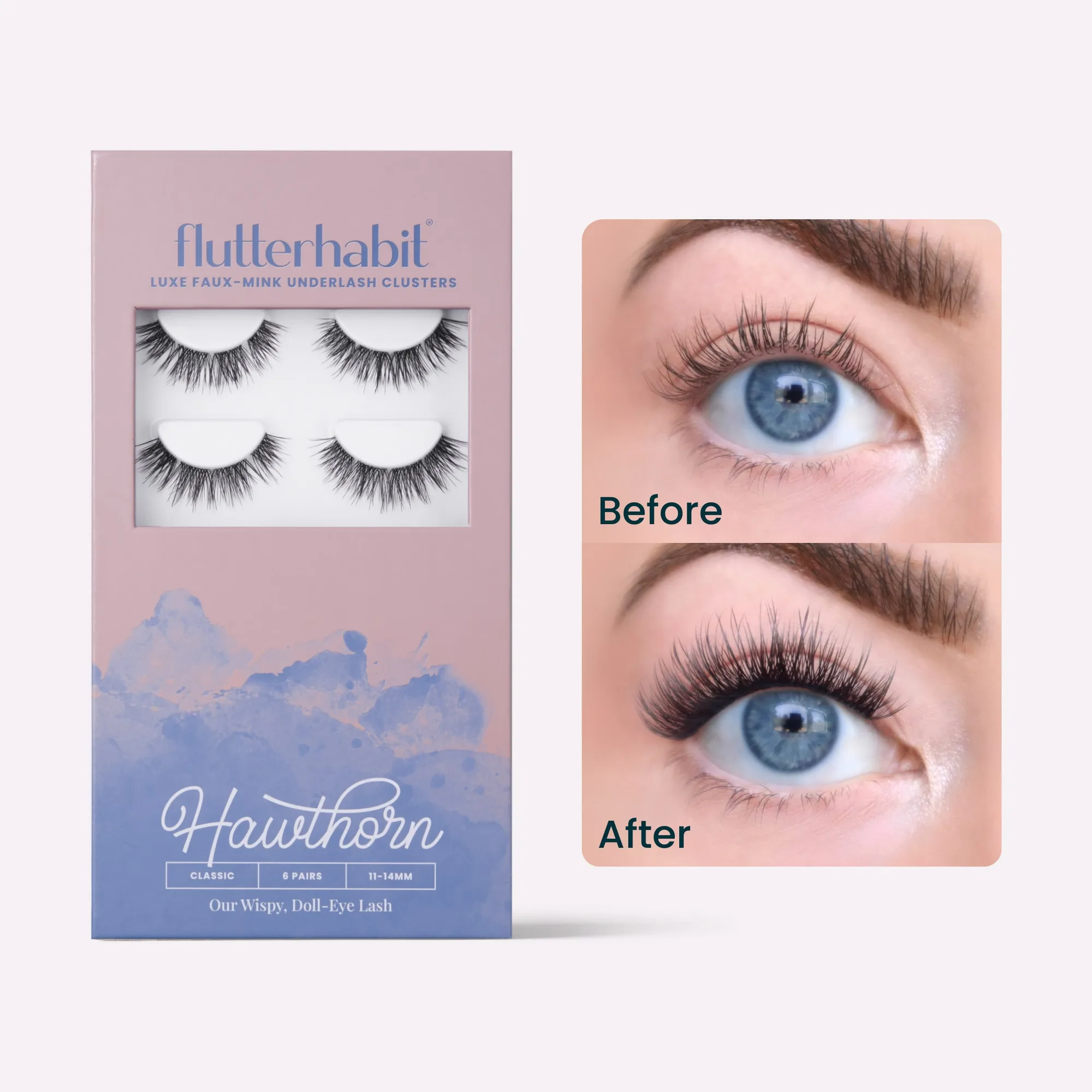 Jak stylizovat Hawthorn řasy pro přírodní look