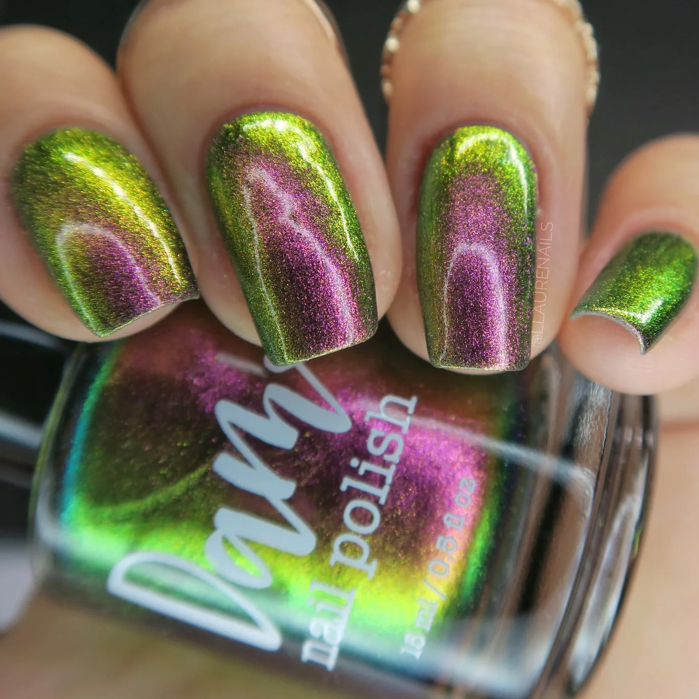 Not Feelin' It - Red/Orange/Green/Blue Multichrome Nail Polish