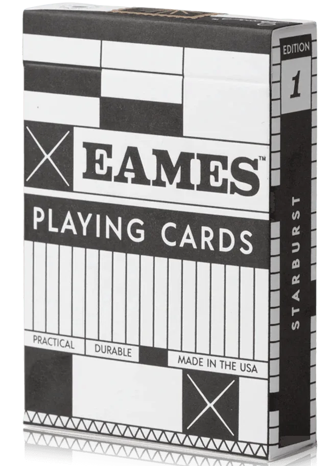 Eames #1 Black Starburst Deck: 독특한 디자인과 수집 가치