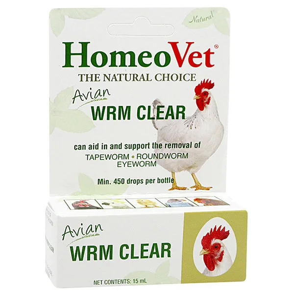 如何使用HomeoVet Avian Worm Clear為您的鳥類驅蟲