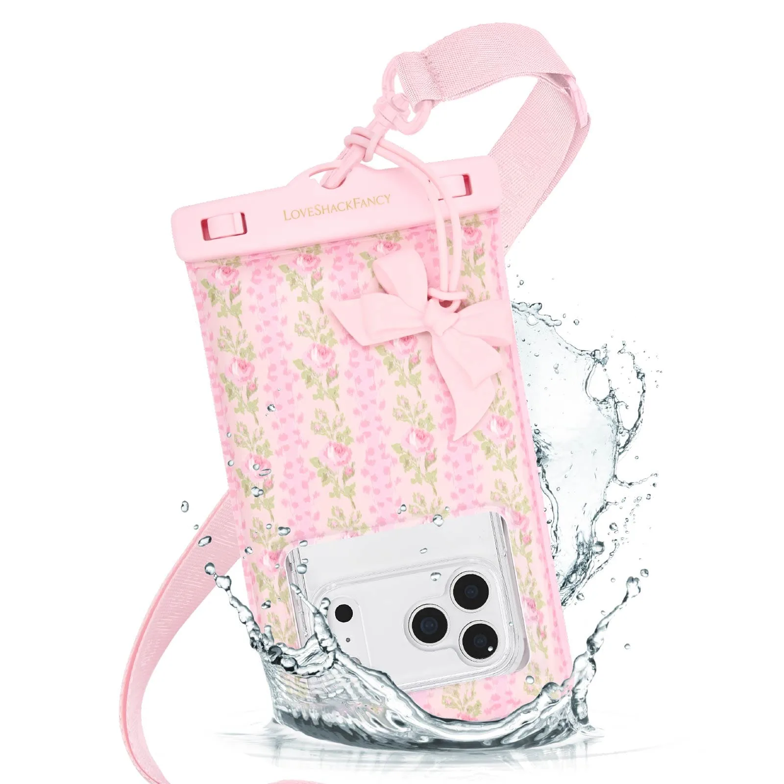 Funda flotante impermeable Case-Mate x LoveShackFancy para móvil