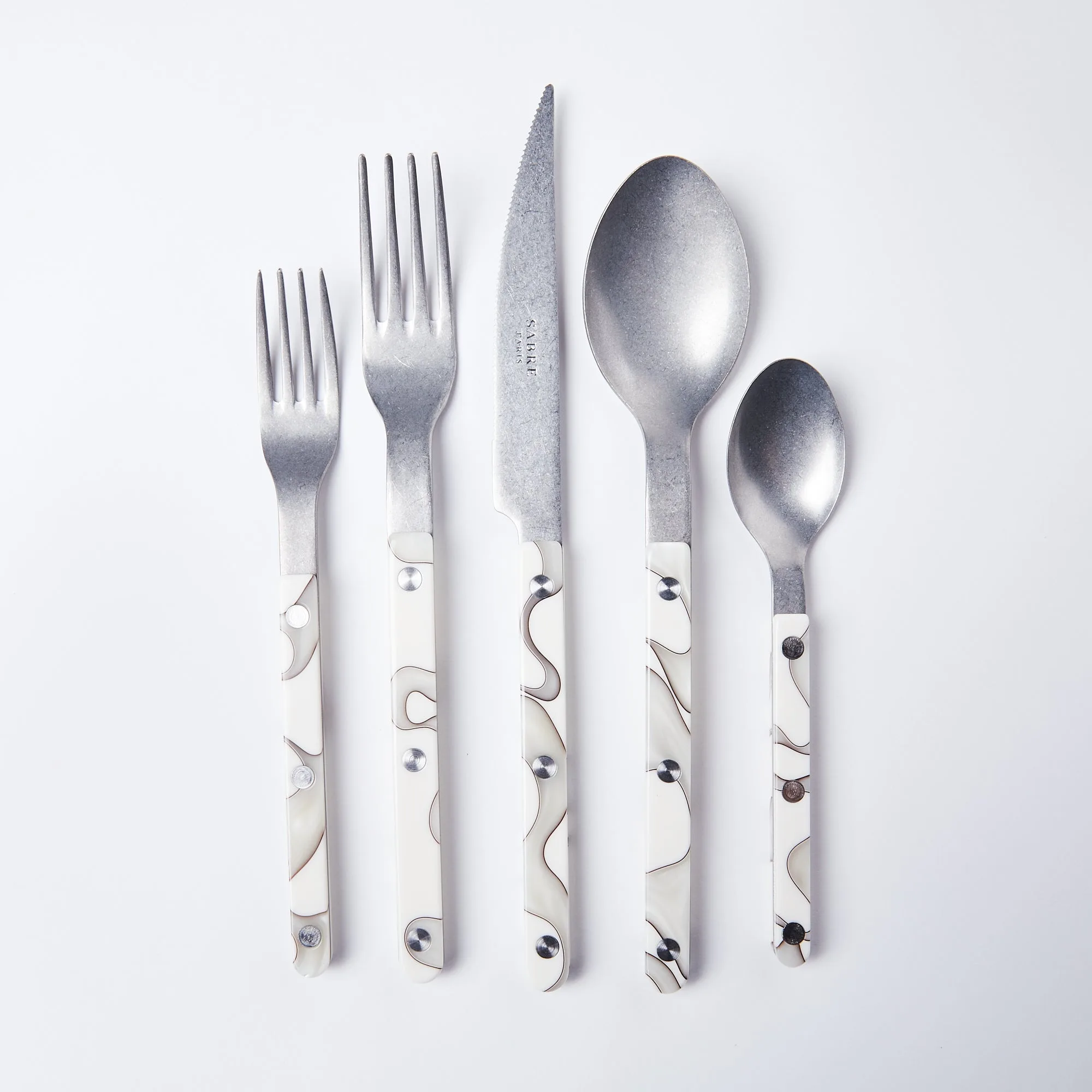 Bistrot Vintage Dune Flatware, 5-Piece Set