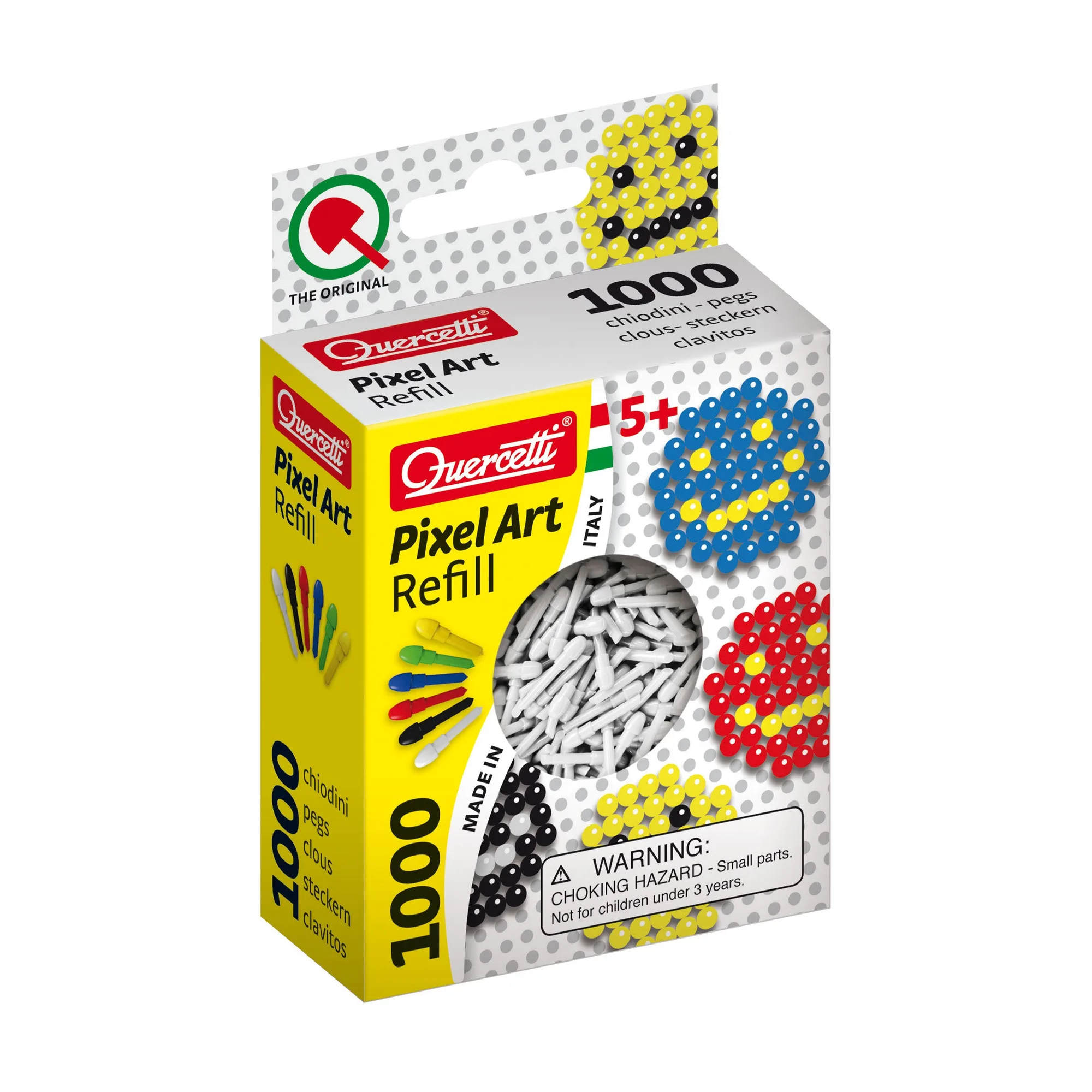 Pixel Art White Refill: Creative Fun for Kids