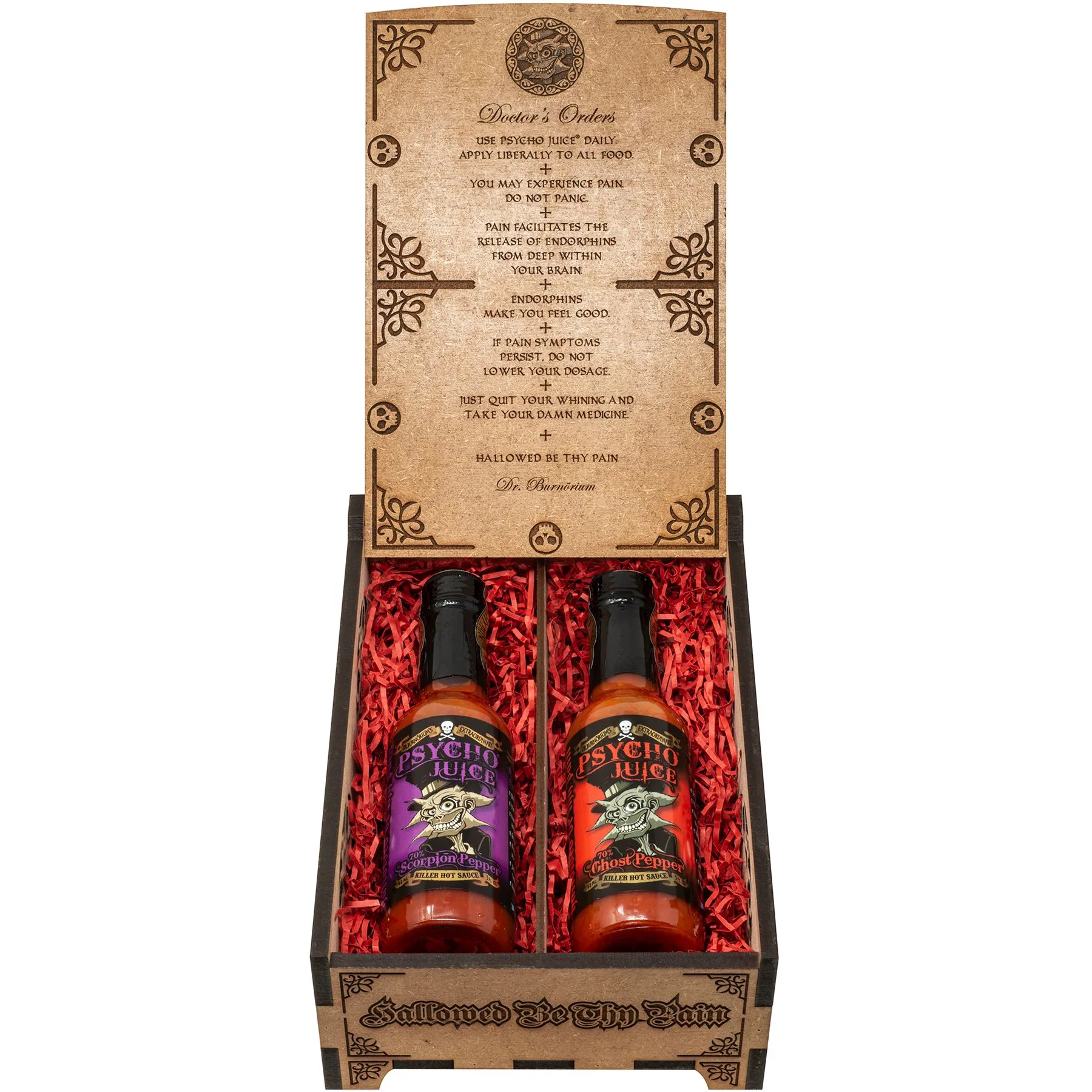 The Dark Arts Collection Wood Gift Box: A Premium Hot Sauce Gift Guide for 2026