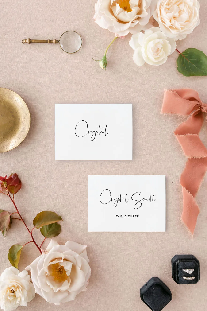 Wedding Table Name Card | The Tara