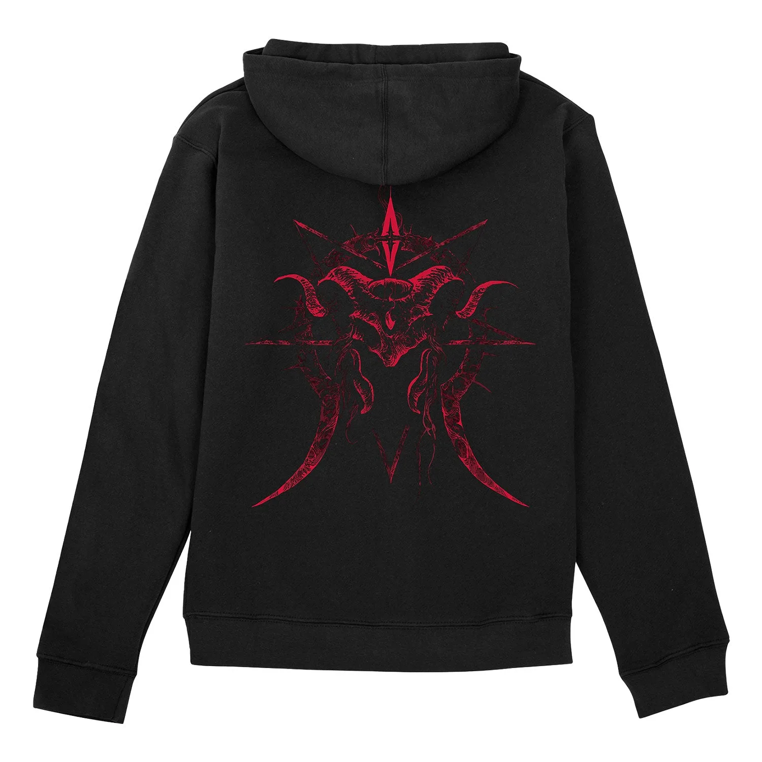 Diablo IV: Lord of Hatred Warlock Black Pullover Hoodie