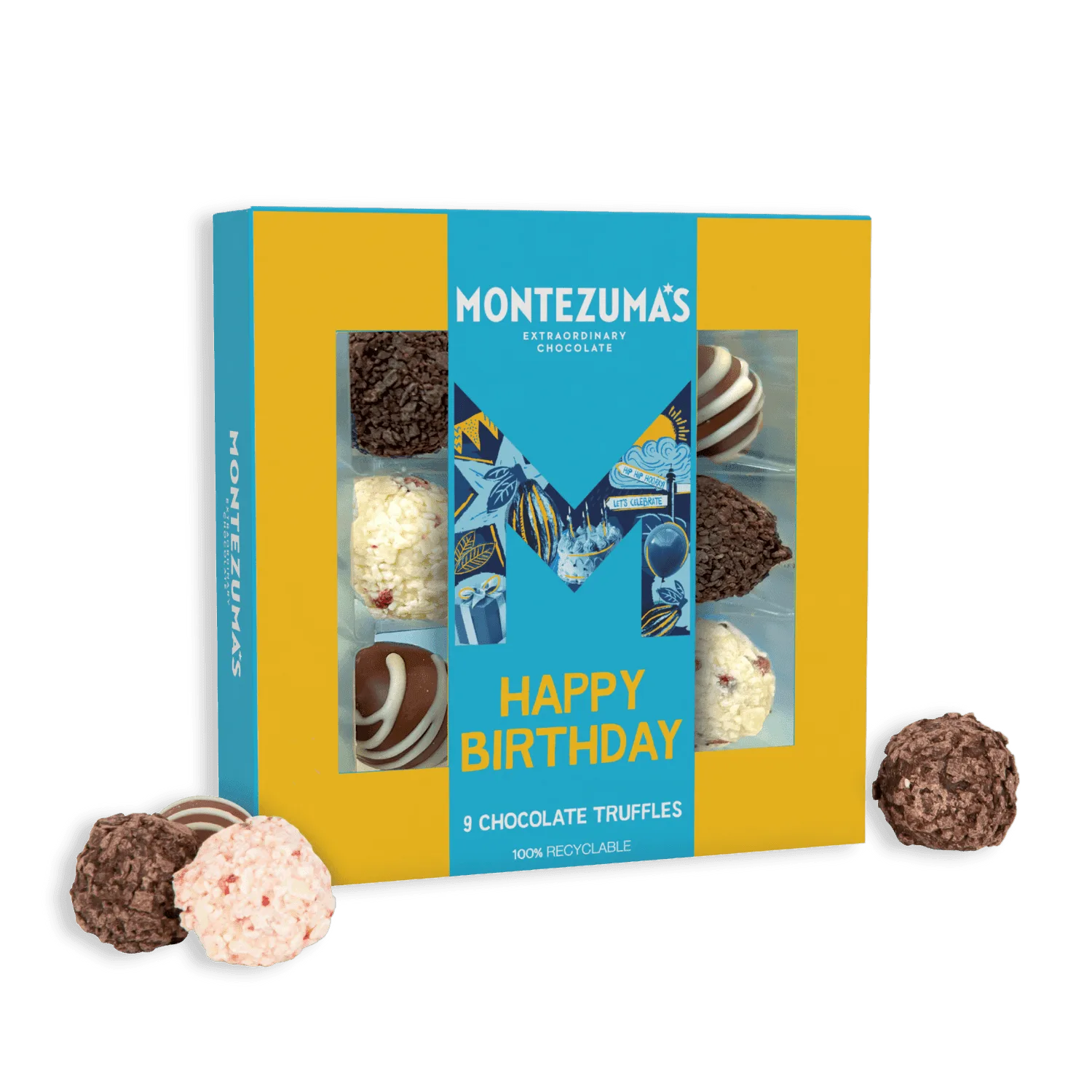 Happy Birthday 9 Truffle Collection