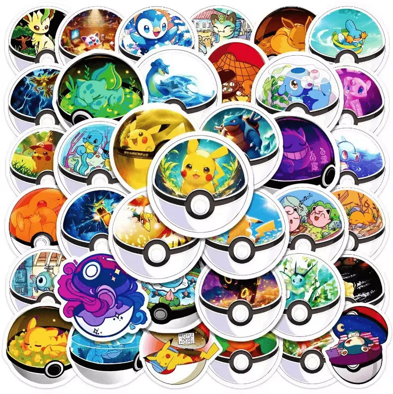 Jak aplikovat a vystavit samolepky Pokémon Ball