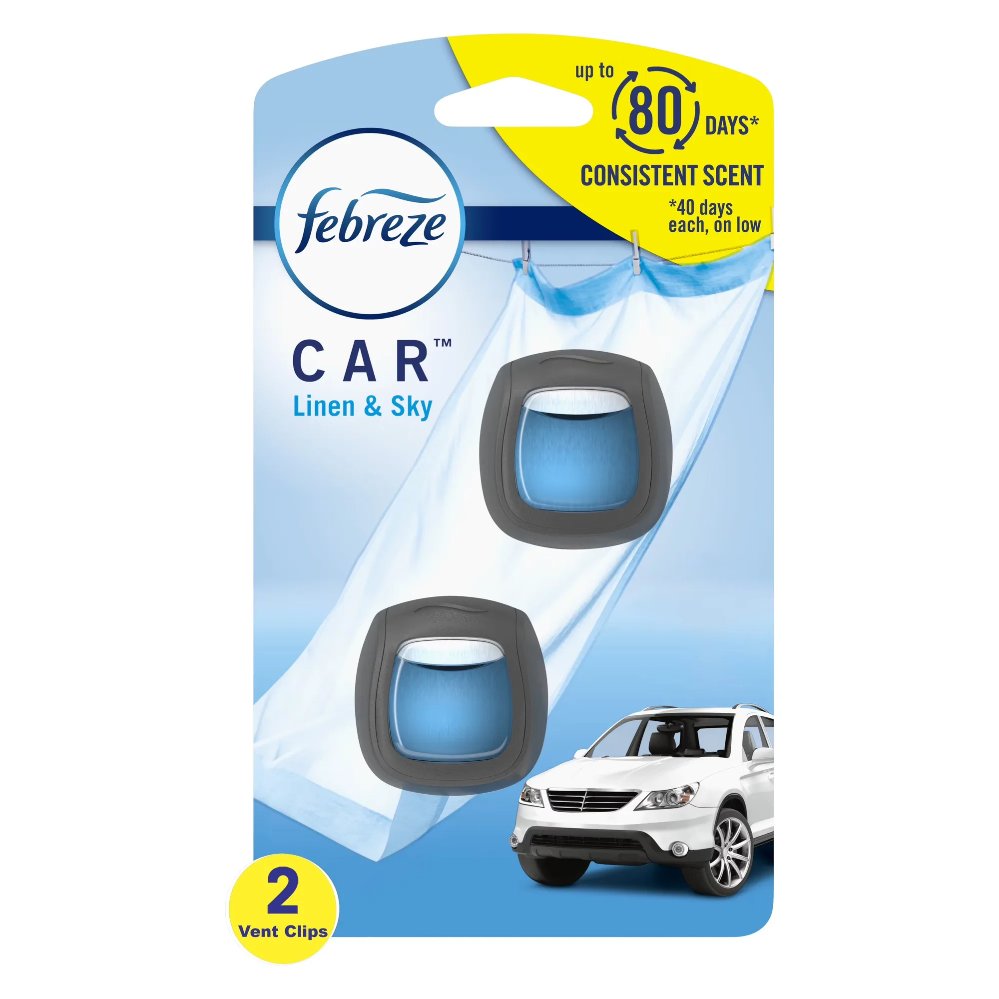 Como escolher o aroma certo para o clip Febreze para carro