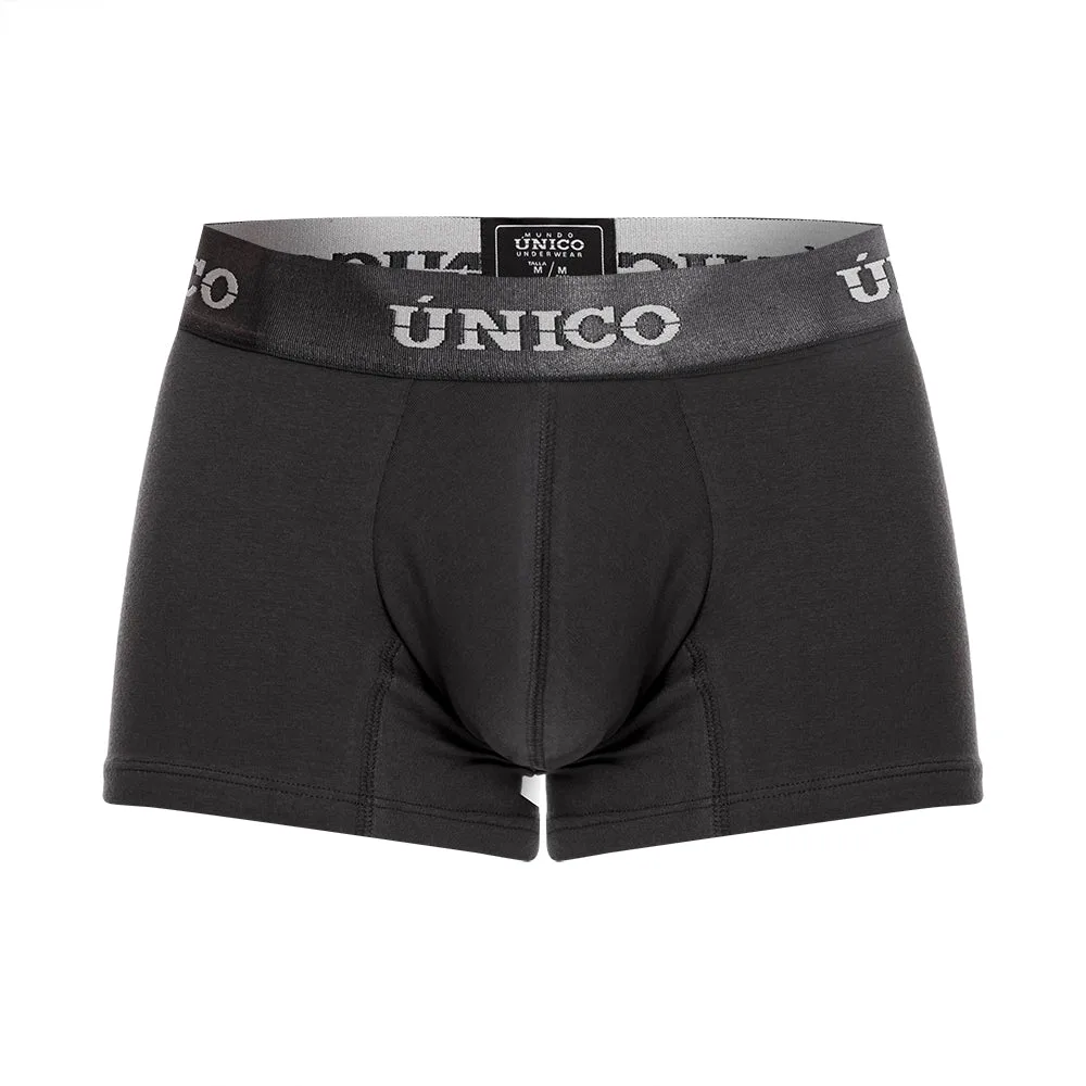 SHORT BOXER ASPHALT A23 GRAY