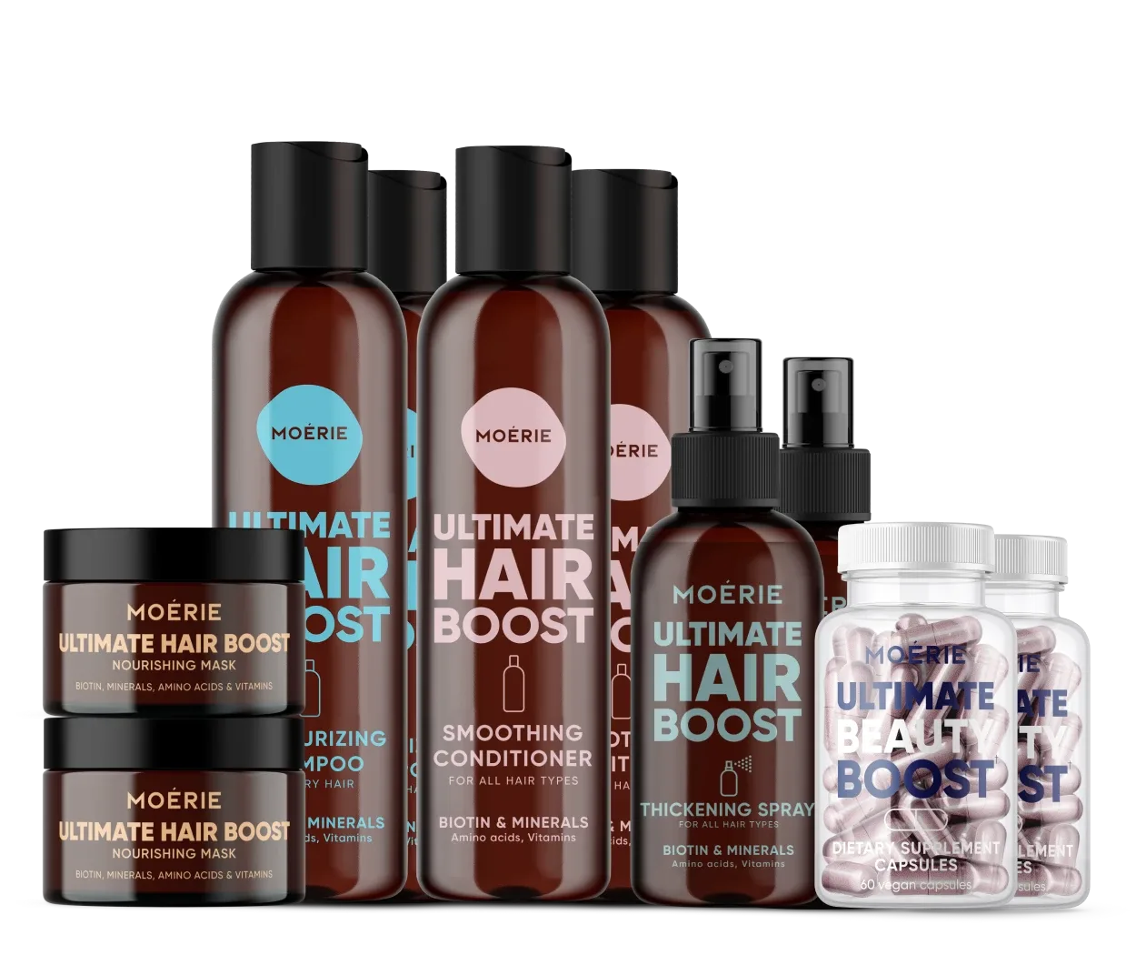 Complete Moisturizing Hair Boost Set x2