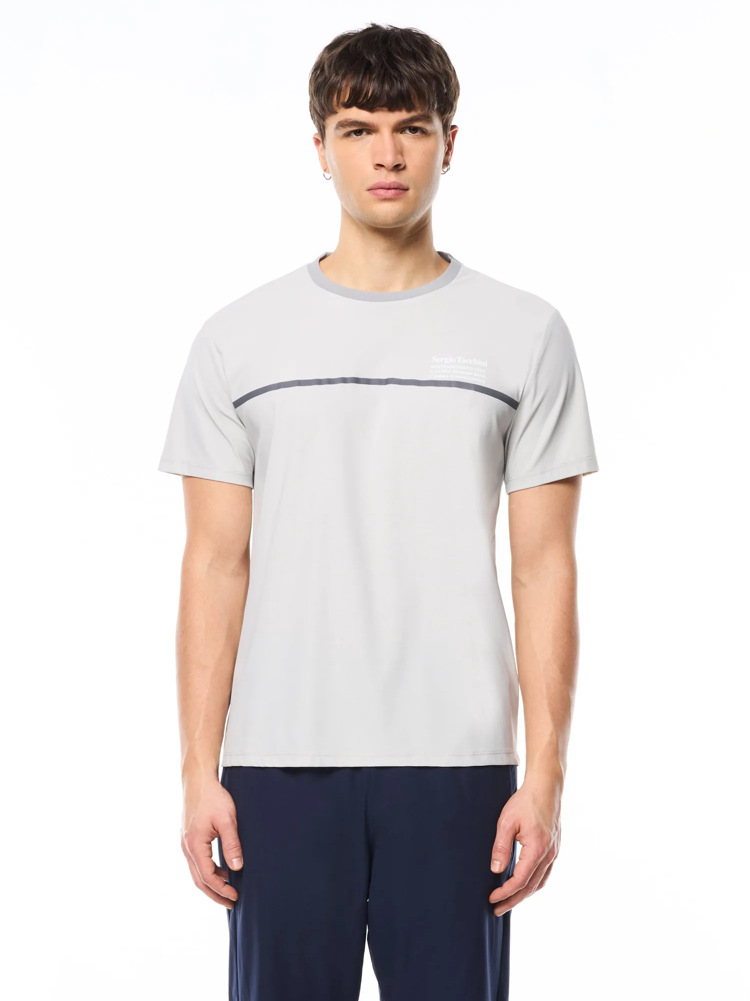 Campo Court T-Shirt – Quiet Grey