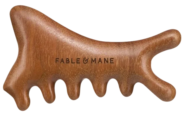 Wooden Scalp Gua Sha