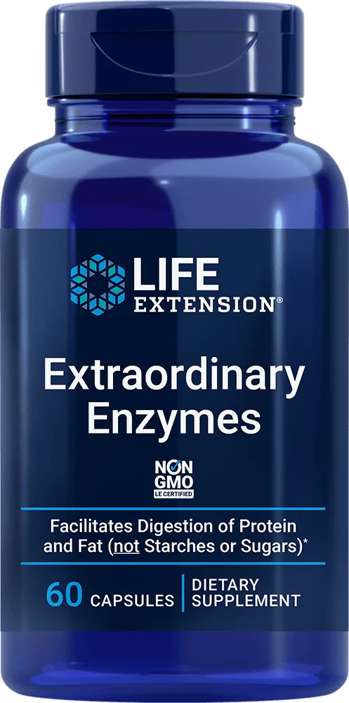 Extraordinary Enzymes, 60 capsules