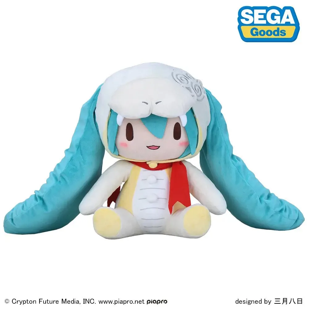 Hatsune Miku Snake 2025 Fuwapuchi Plush Toy (LL)