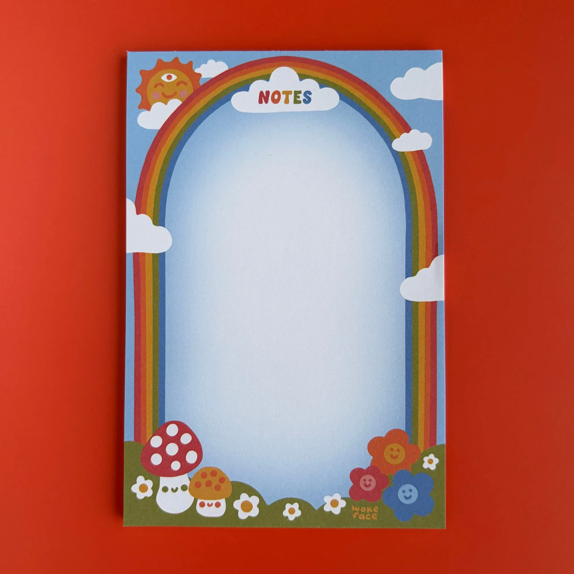 Rainbow Land Notizblock