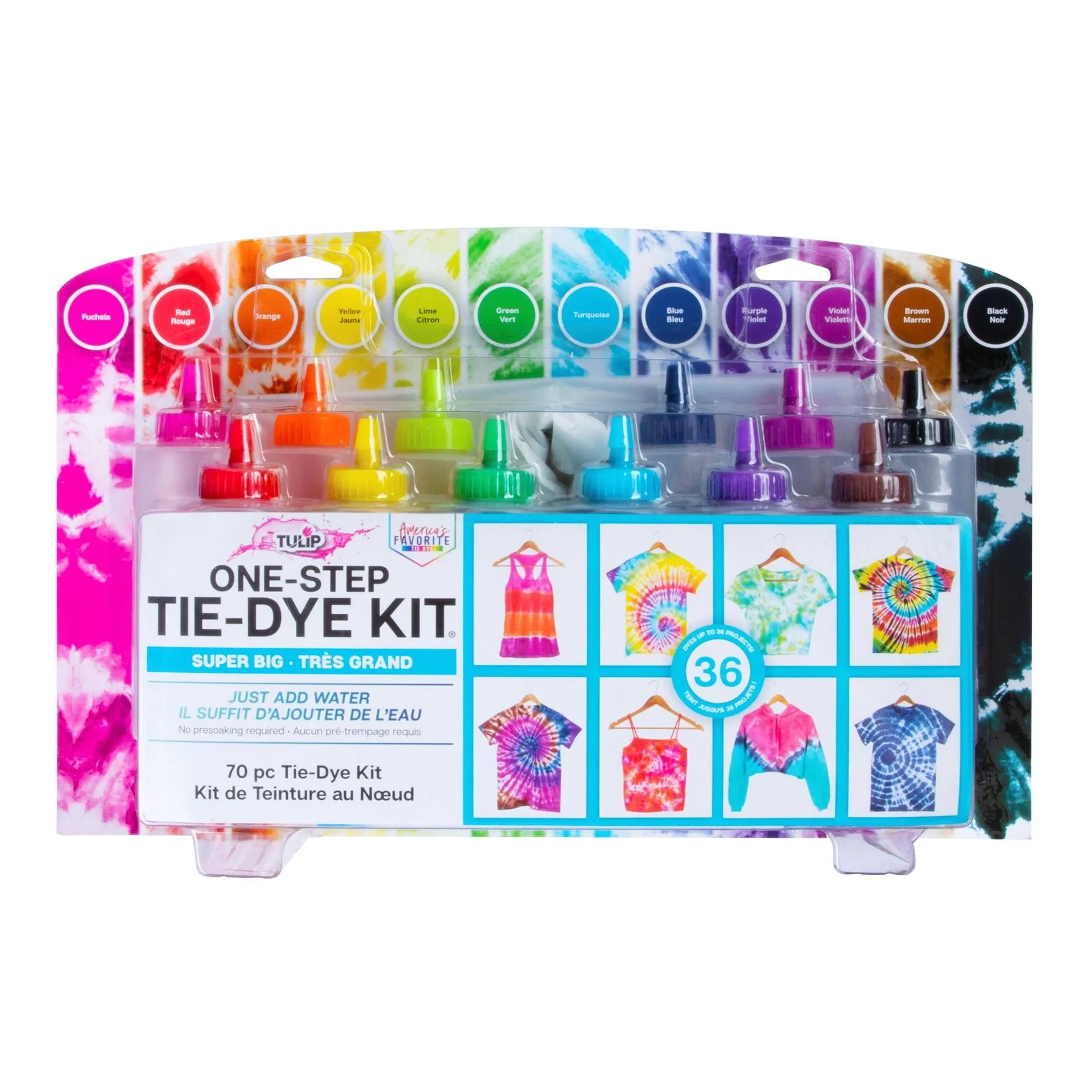 Tulip Super Big 12-Color Tie-Dye Kit