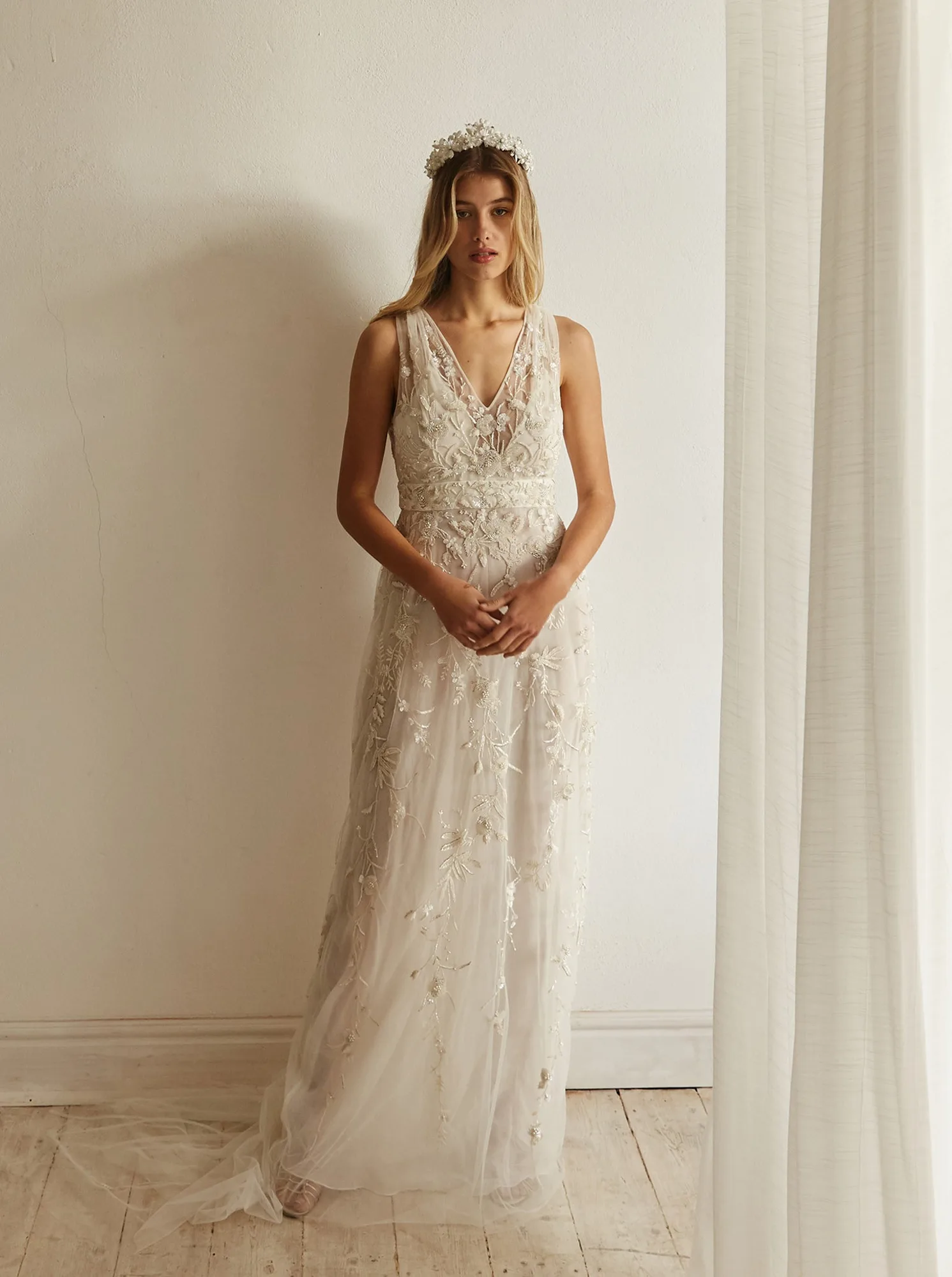 ¿Satén o crepé para tu vestido de novia? ¿Qué tela te favorece?
