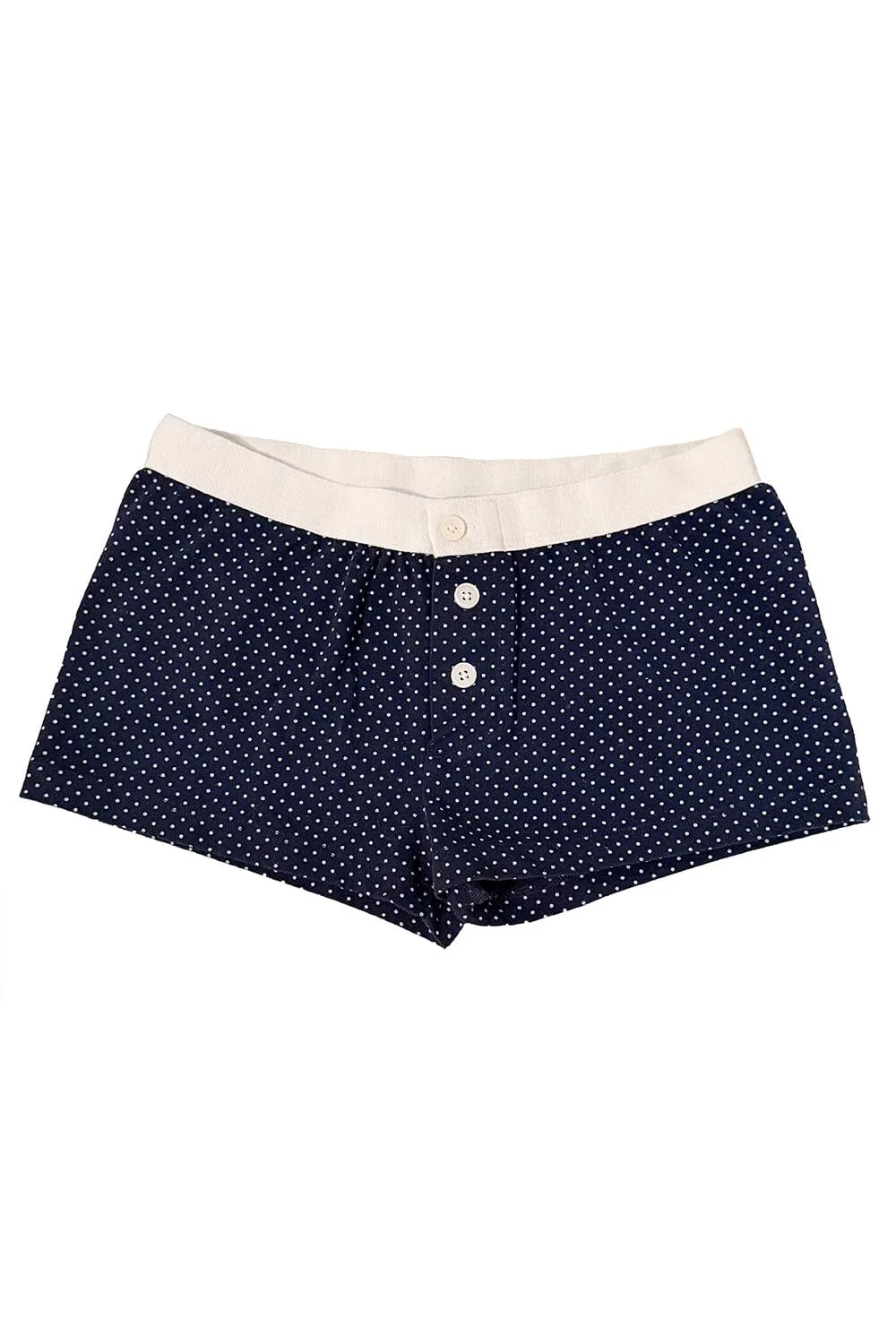 Boy short ondergoed met stippen: pasvorm en comfort gids