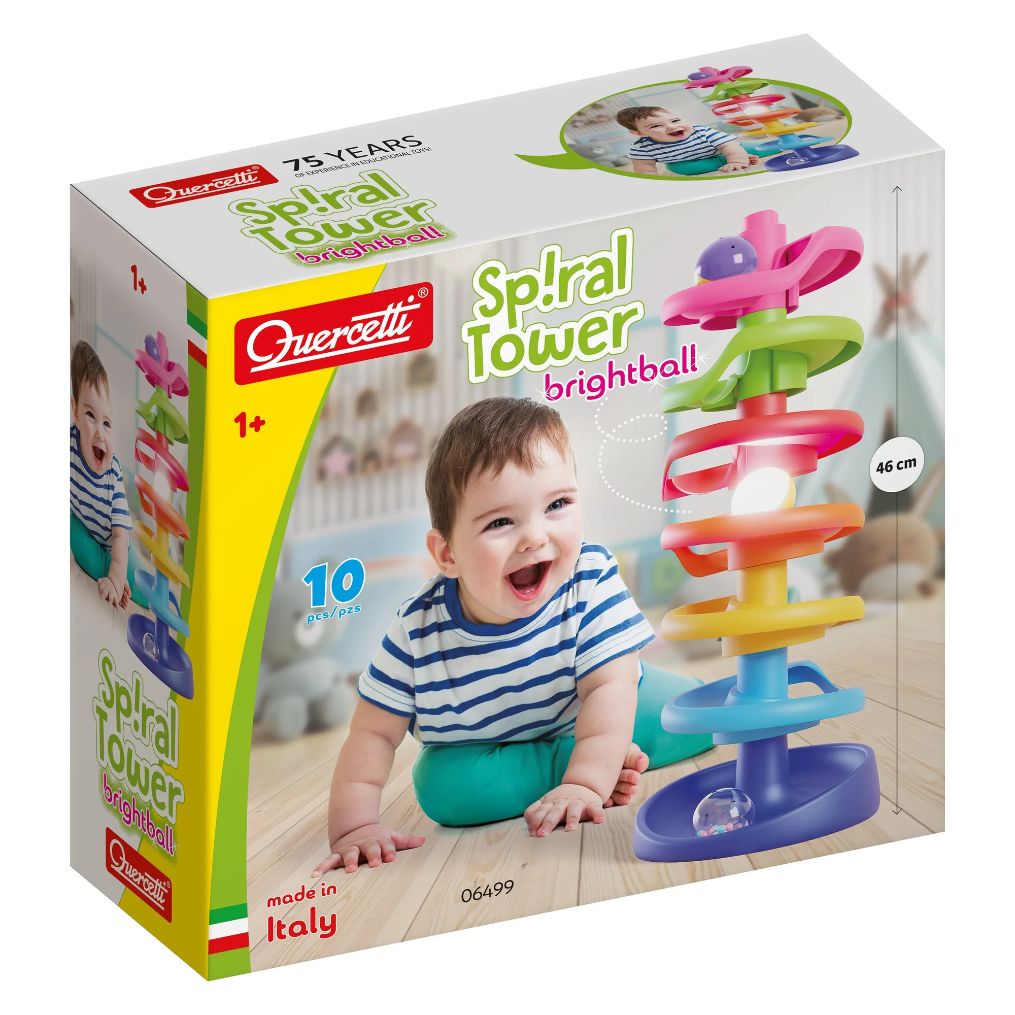Spiral Tower Brightball: diversão de empilhar para crianças