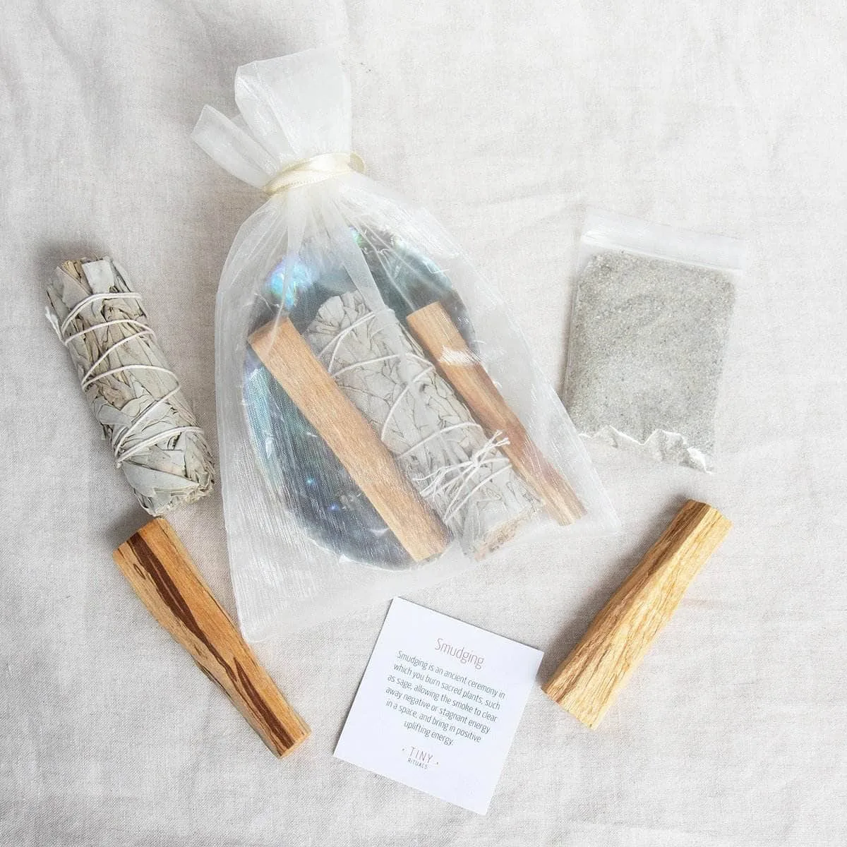 Como Usar um Kit de Defumação Palo Santo com Concha de Abalone