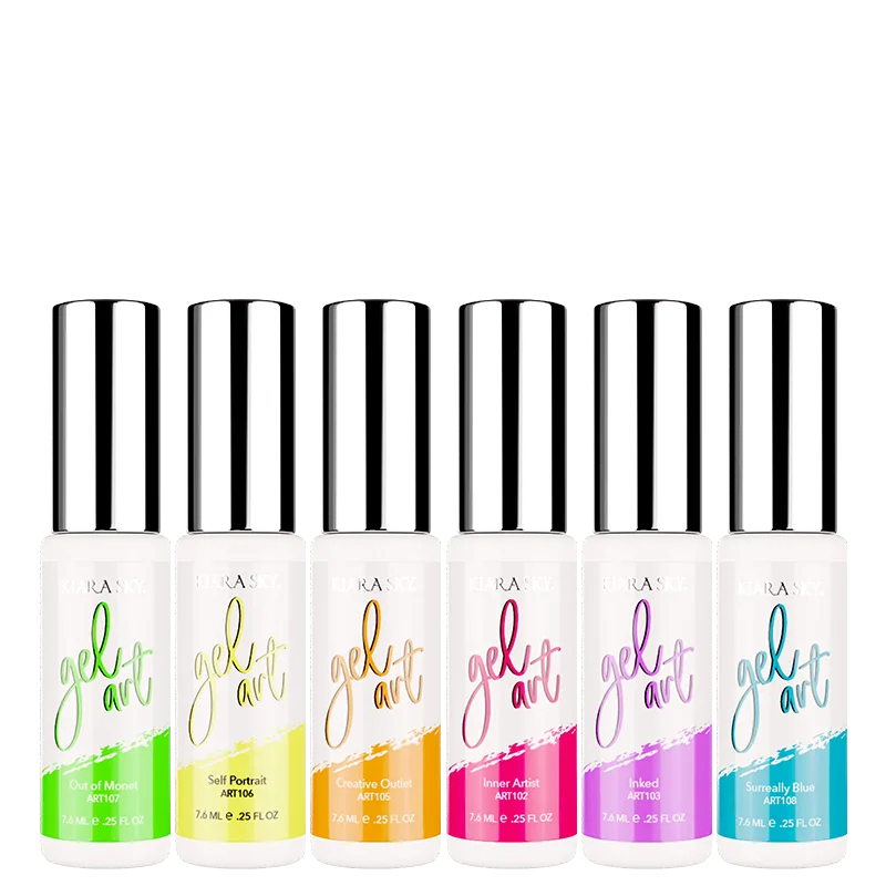 Neon Gel Art Bundle: Summer Nail Design Ideas