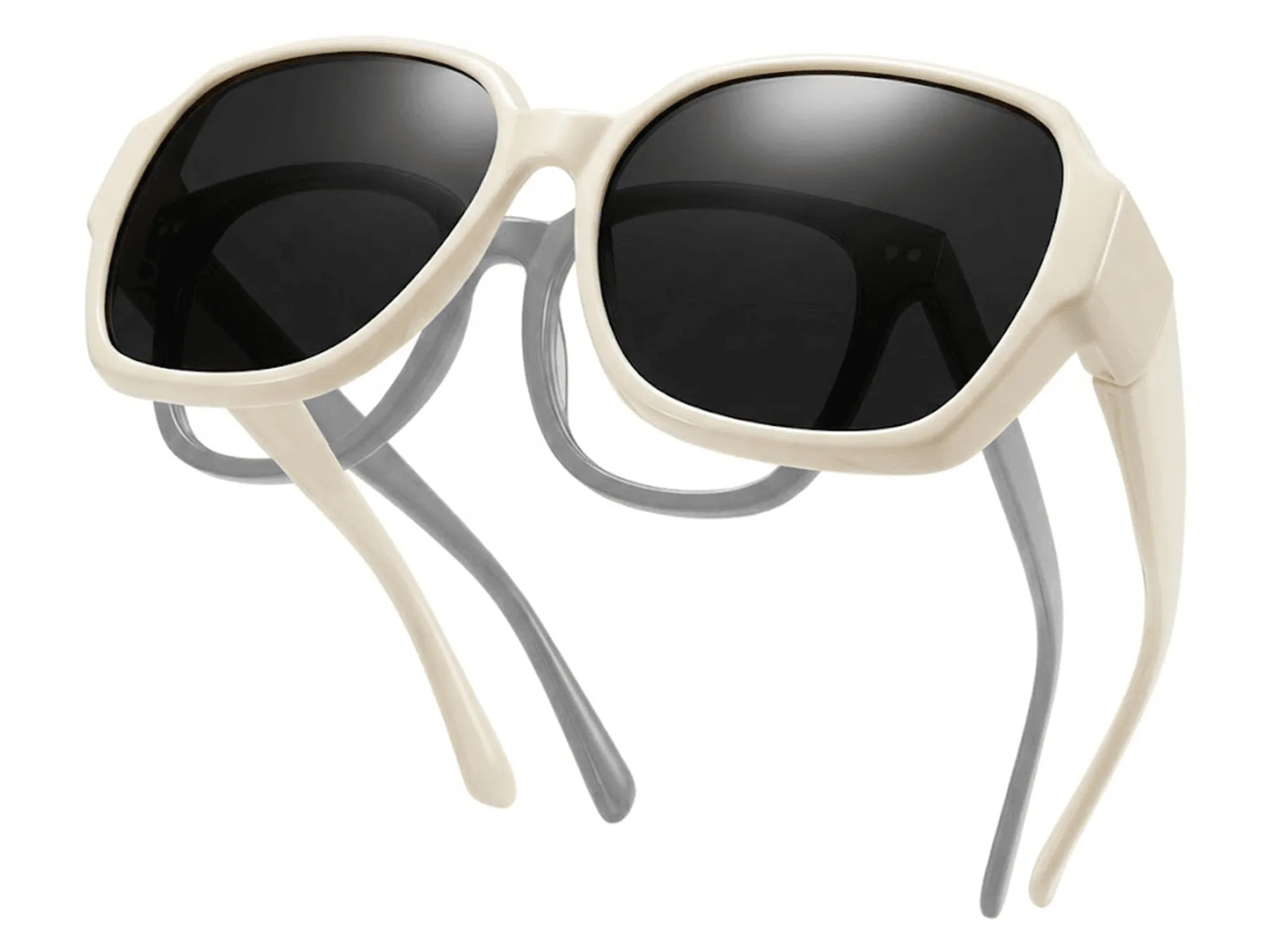 QuadWrap Elegant Fit-Over Sunglasses