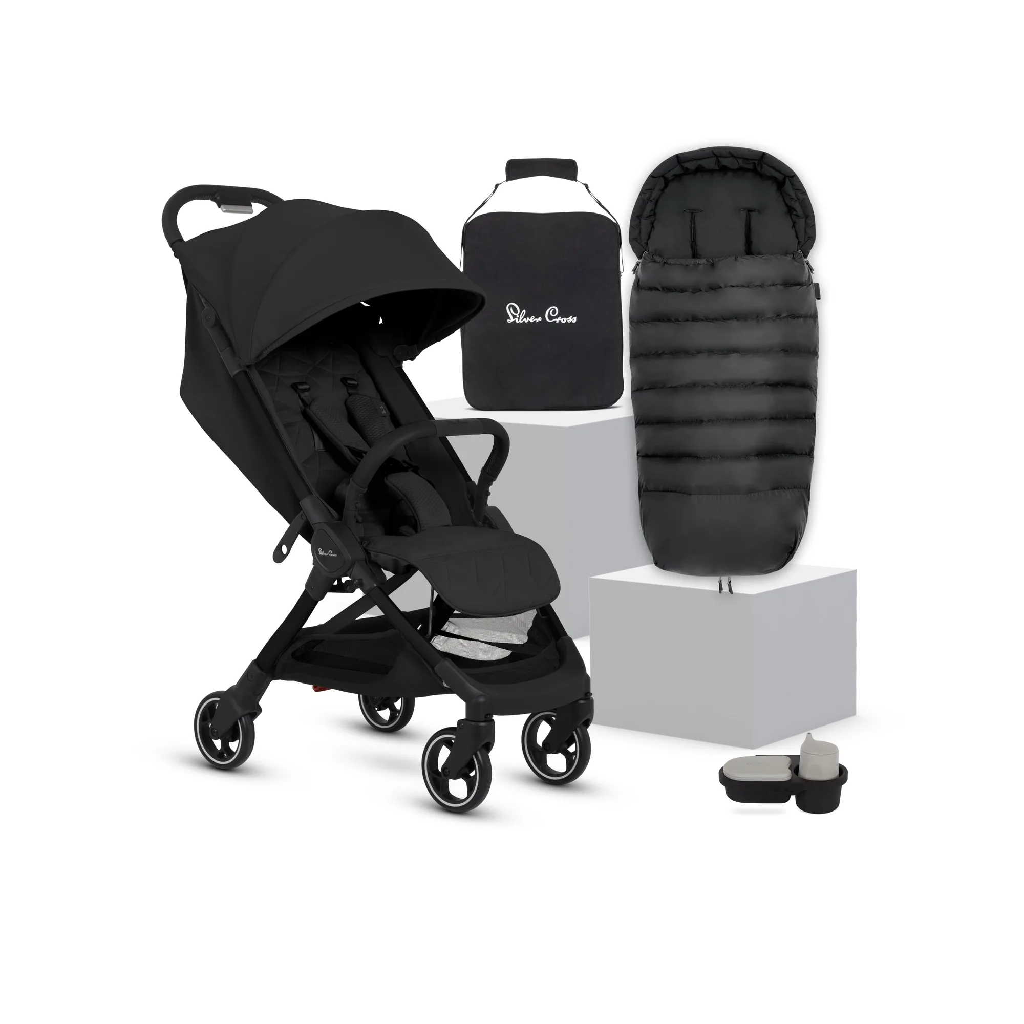 Pack poussette Clic 2 Space et accessoires : contenu ?