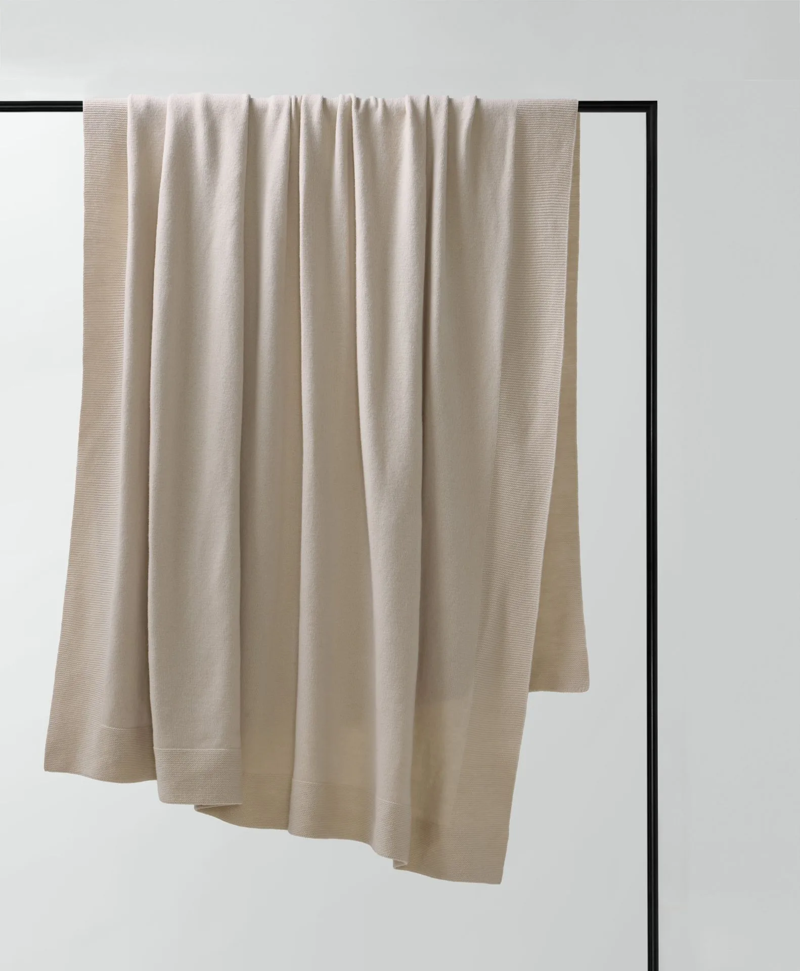100% NZ Merino Wool Throw - Oatmeal